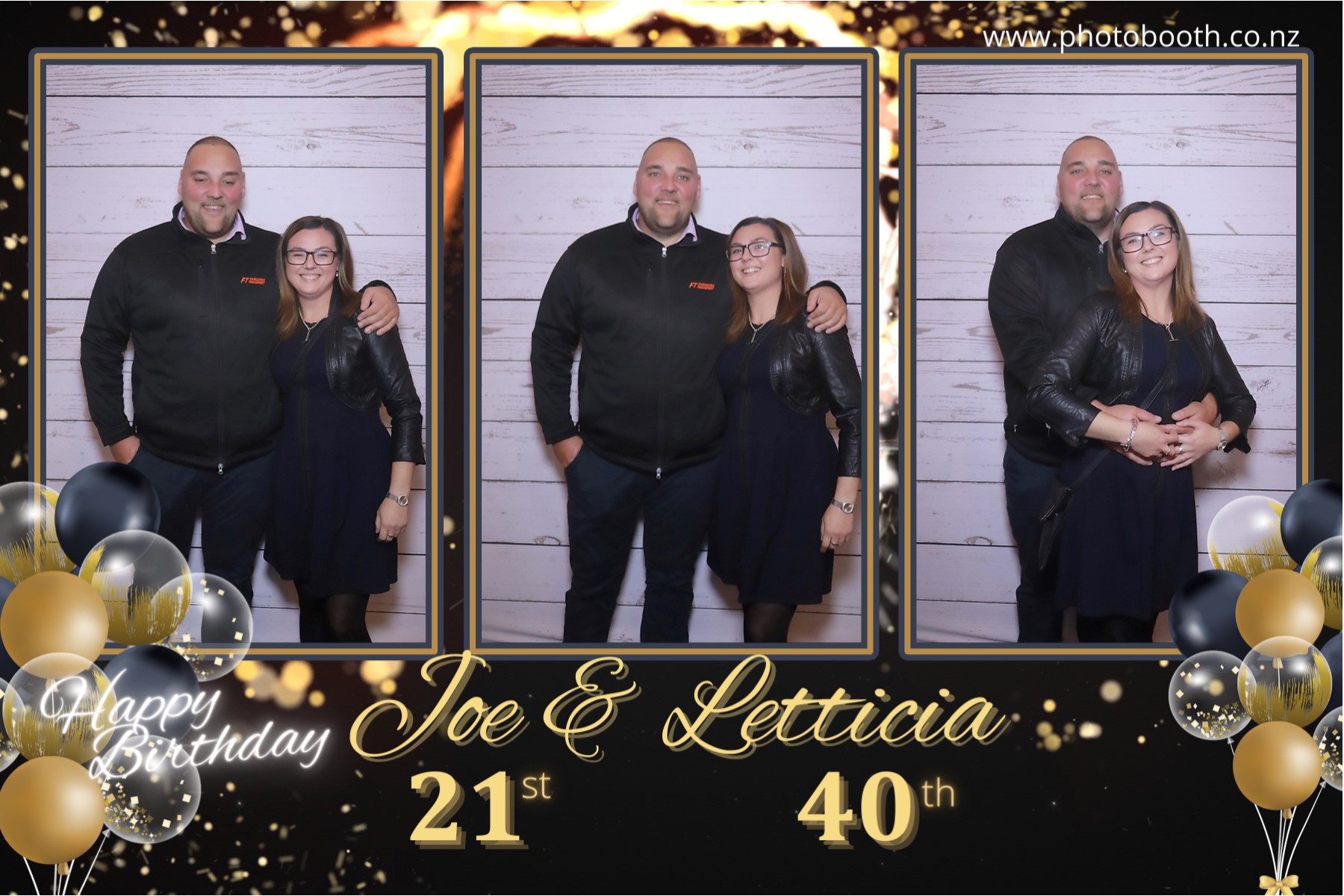 Letticia's 40th & Joe's 21st | View more photos from the event at gallery.photobooth.co.nz/u/SelfieCentral/Letticias-40th-Joes-21st