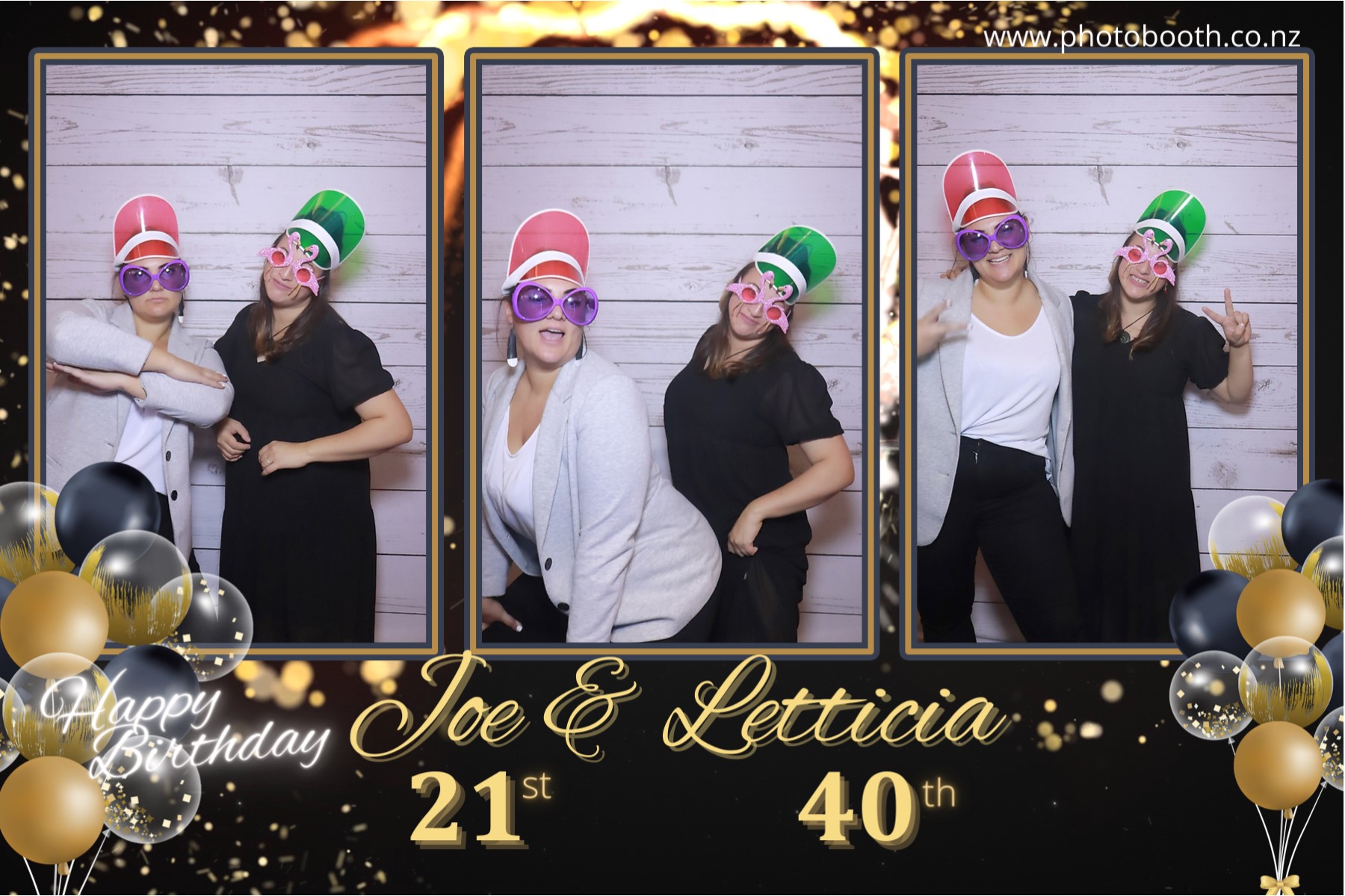 Letticia's 40th & Joe's 21st | View more photos from the event at gallery.photobooth.co.nz/u/SelfieCentral/Letticias-40th-Joes-21st