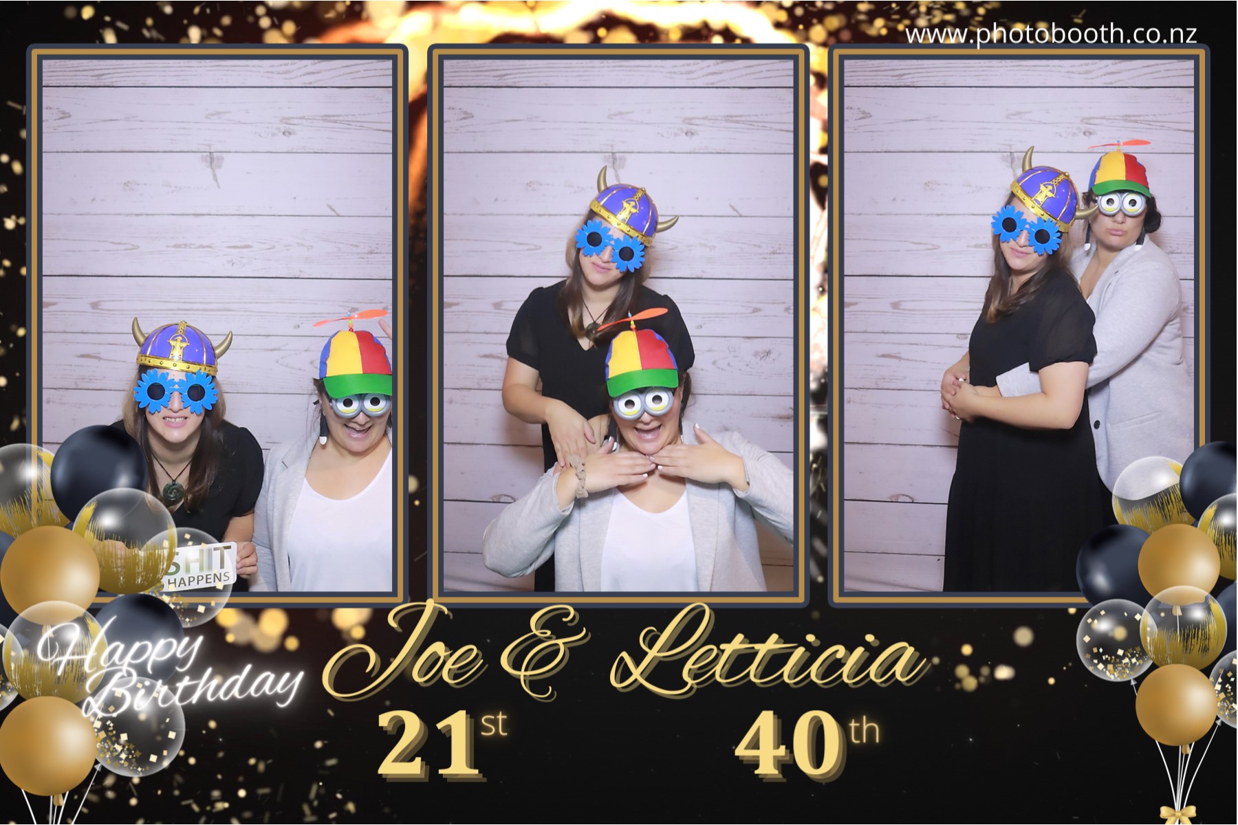 Letticia's 40th & Joe's 21st | View more photos from the event at gallery.photobooth.co.nz/u/SelfieCentral/Letticias-40th-Joes-21st