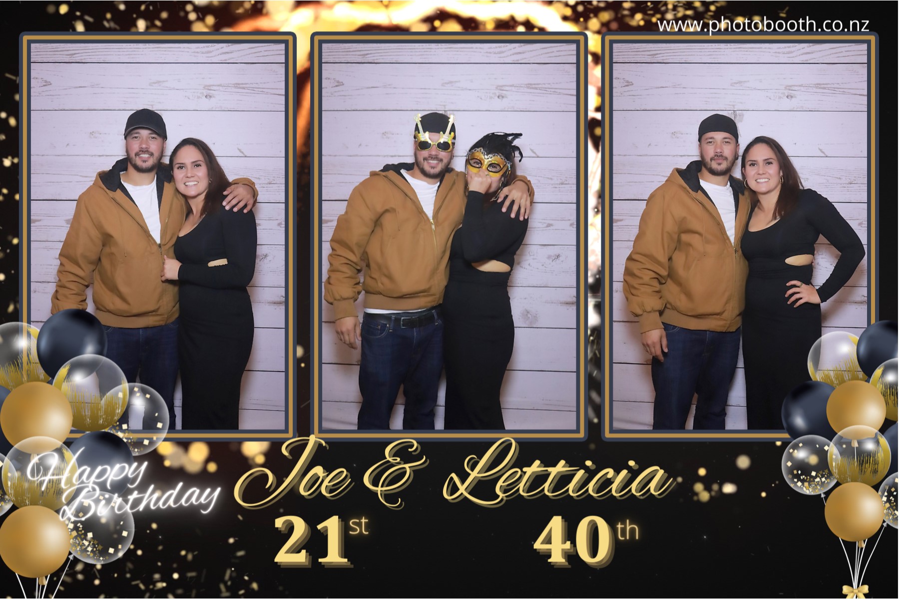 Letticia's 40th & Joe's 21st | View more photos from the event at gallery.photobooth.co.nz/u/SelfieCentral/Letticias-40th-Joes-21st