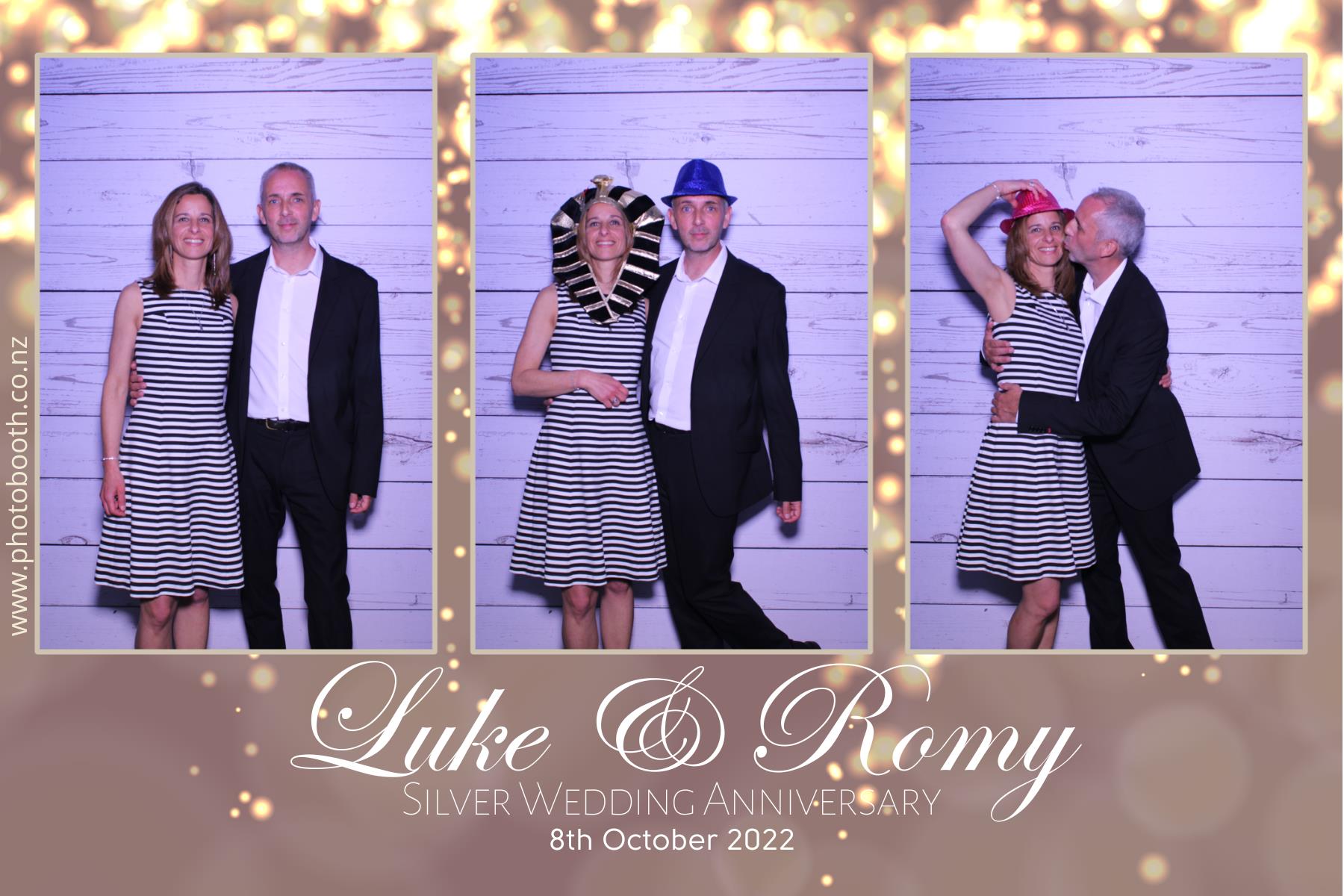Luke & Romy's Silver Wedding Celebration | View more photos from the event at gallery.photobooth.co.nz/u/SelfieCentral/Luke-Romys-Silver-Wedding-Celebration