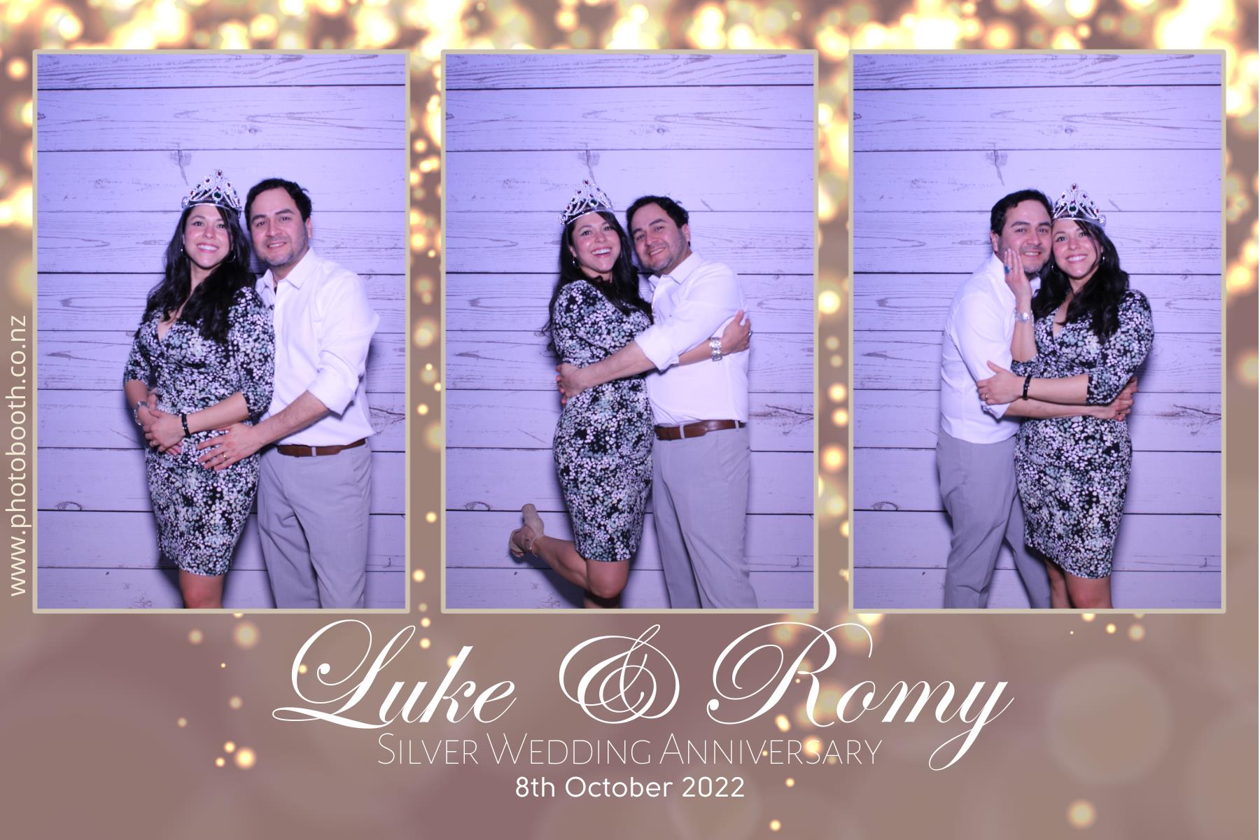 Luke & Romy's Silver Wedding Celebration | View more photos from the event at gallery.photobooth.co.nz/u/SelfieCentral/Luke-Romys-Silver-Wedding-Celebration