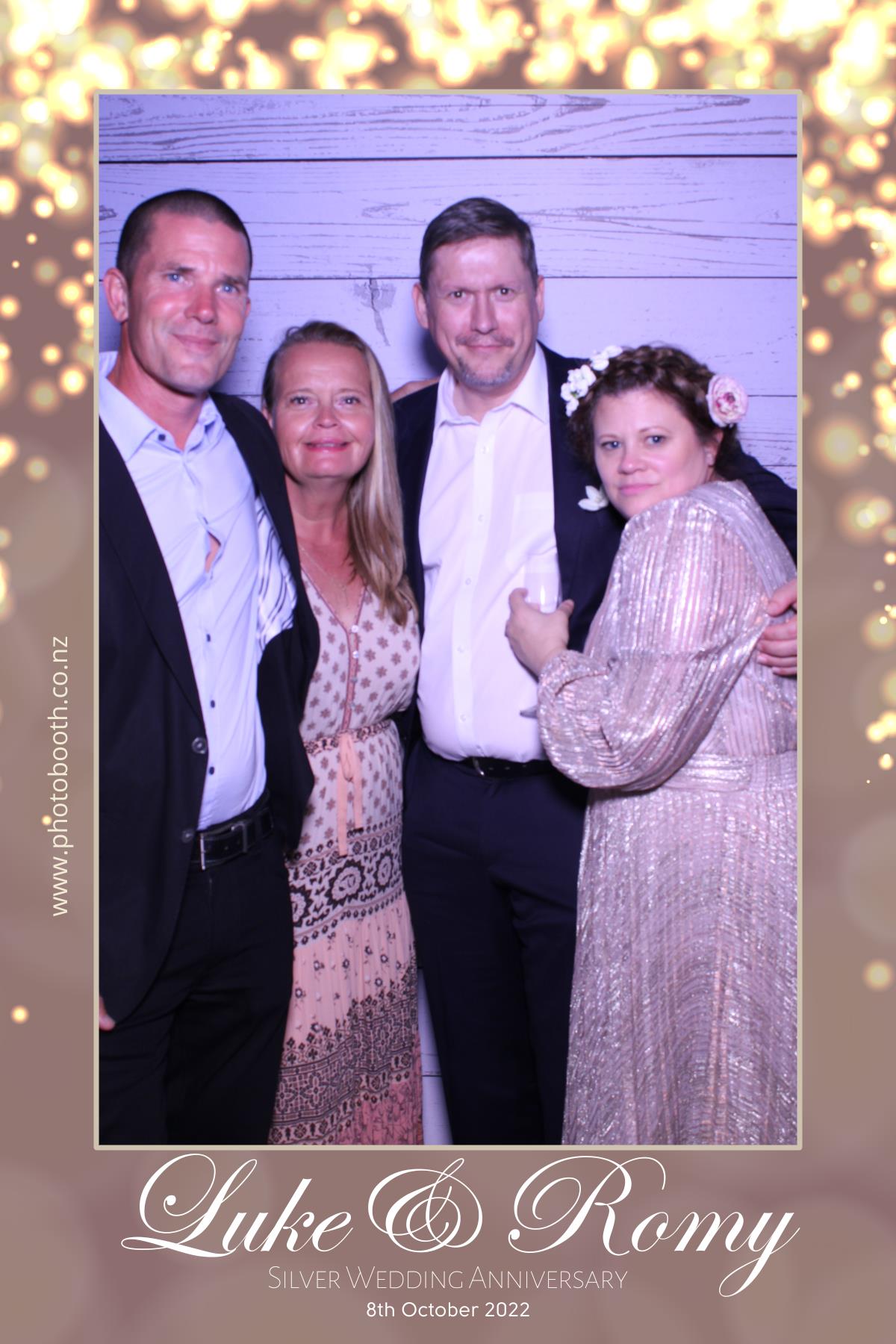 Luke & Romy's Silver Wedding Celebration | View more photos from the event at gallery.photobooth.co.nz/u/SelfieCentral/Luke-Romys-Silver-Wedding-Celebration