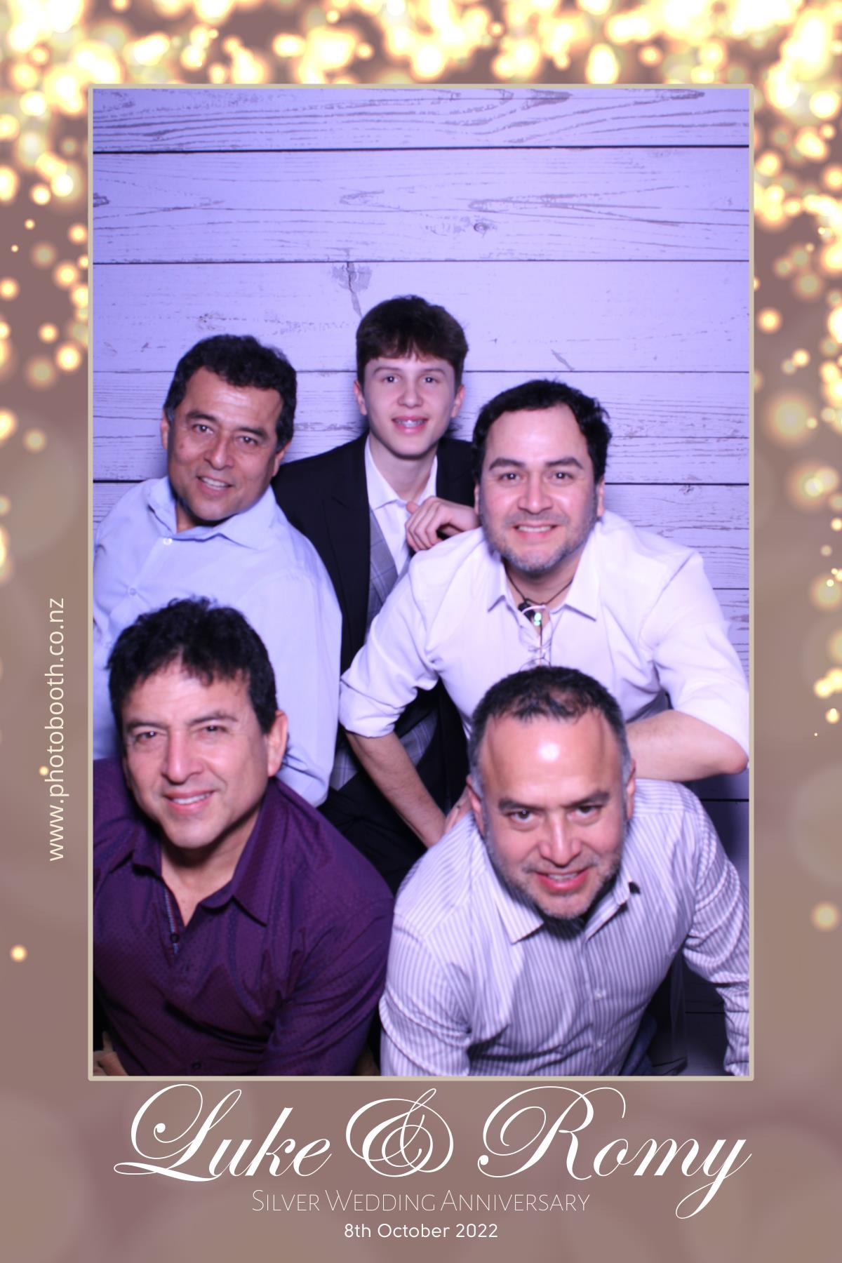 Luke & Romy's Silver Wedding Celebration | View more photos from the event at gallery.photobooth.co.nz/u/SelfieCentral/Luke-Romys-Silver-Wedding-Celebration