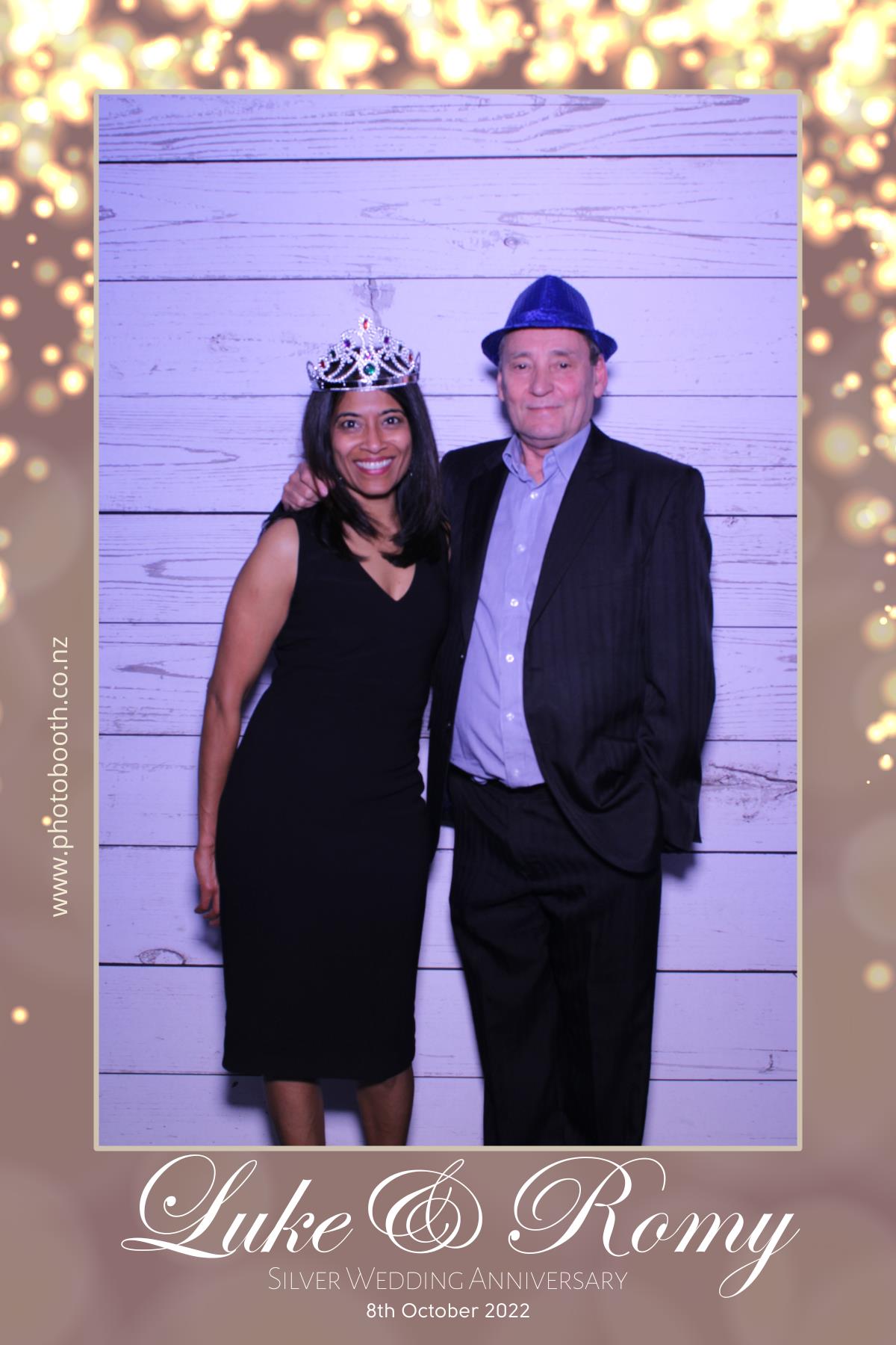 Luke & Romy's Silver Wedding Celebration | View more photos from the event at gallery.photobooth.co.nz/u/SelfieCentral/Luke-Romys-Silver-Wedding-Celebration
