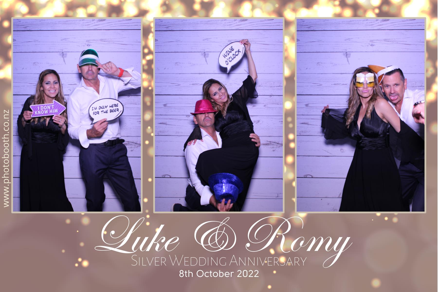Luke & Romy's Silver Wedding Celebration | View more photos from the event at gallery.photobooth.co.nz/u/SelfieCentral/Luke-Romys-Silver-Wedding-Celebration