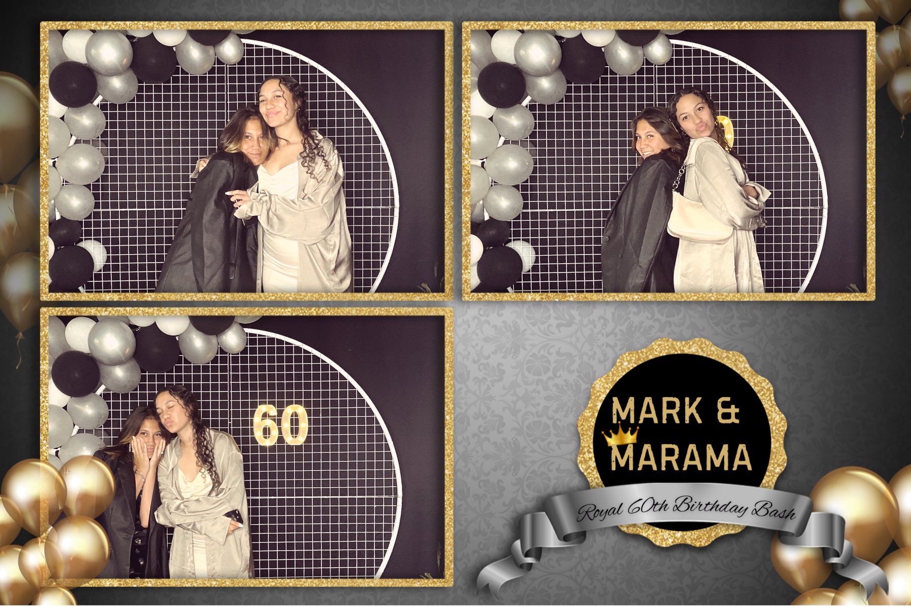 Marama & Mark's 60th | View more photos from the event at gallery.photobooth.co.nz/u/SelfieCentral/Marama-Marks-60th