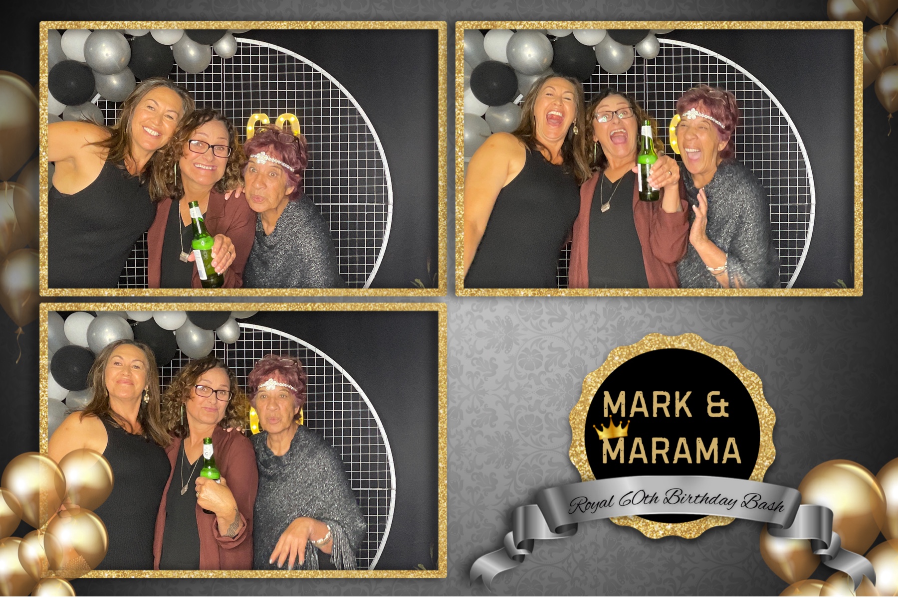 Marama & Mark's 60th | View more photos from the event at gallery.photobooth.co.nz/u/SelfieCentral/Marama-Marks-60th