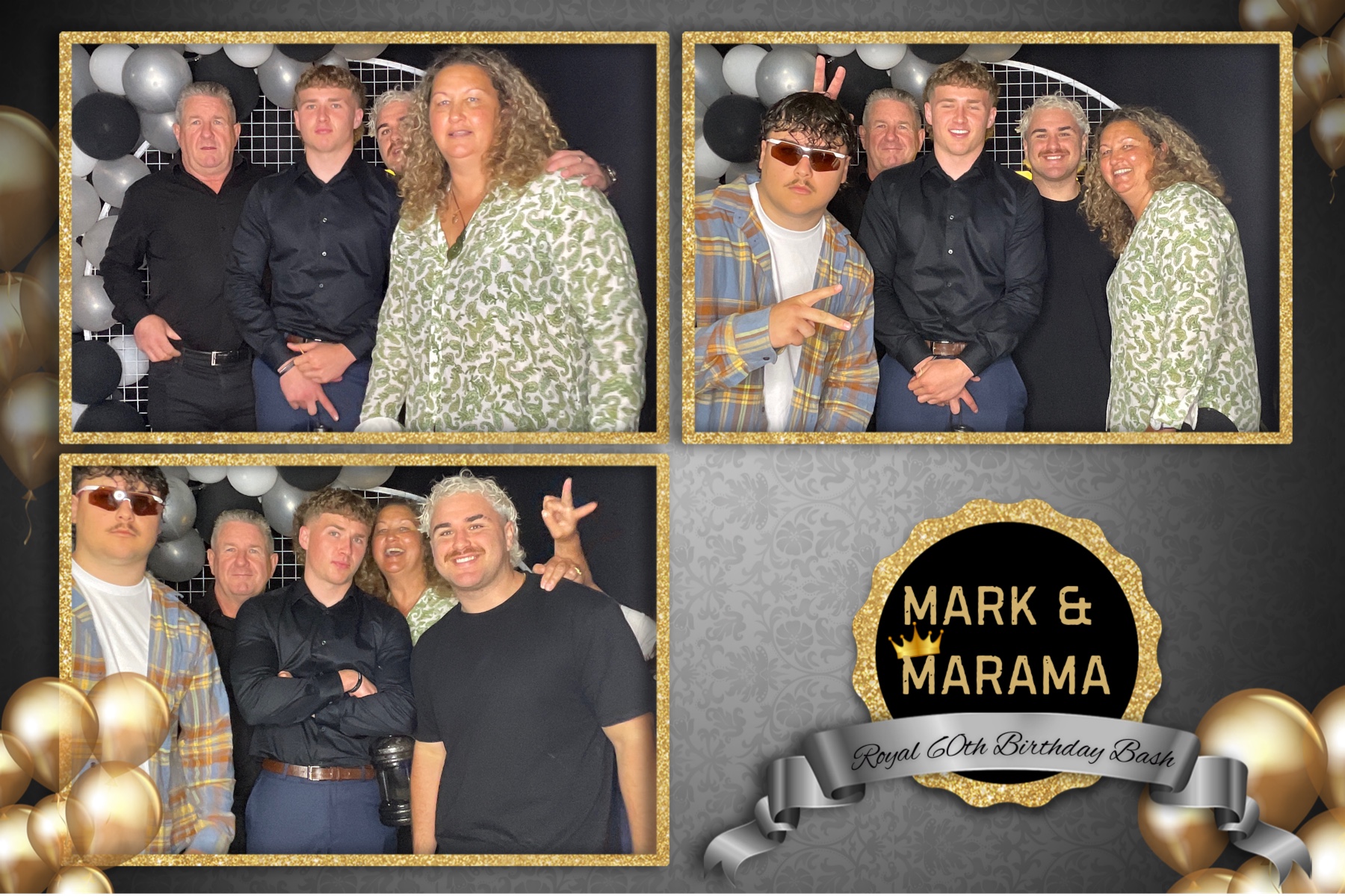 Marama & Mark's 60th | View more photos from the event at gallery.photobooth.co.nz/u/SelfieCentral/Marama-Marks-60th