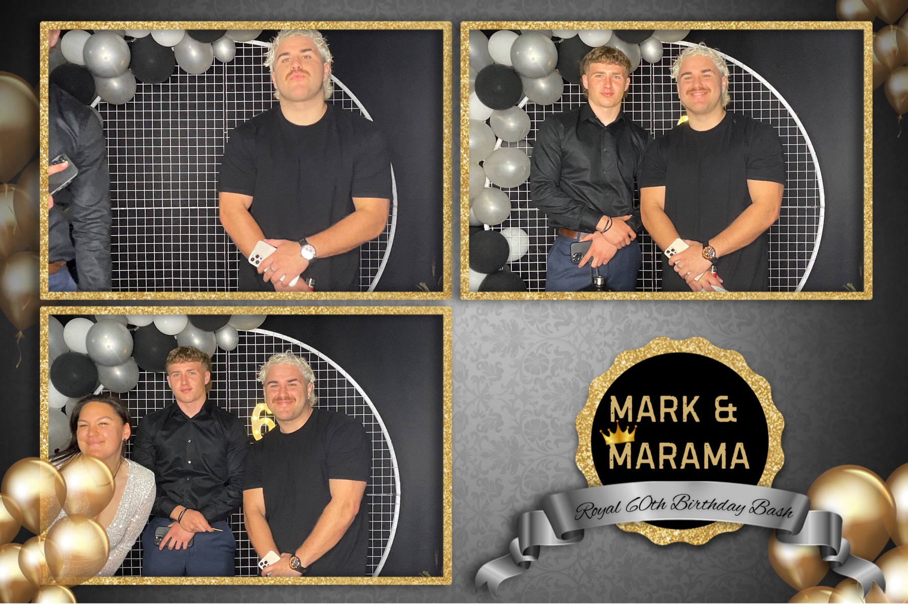 Marama & Mark's 60th | View more photos from the event at gallery.photobooth.co.nz/u/SelfieCentral/Marama-Marks-60th