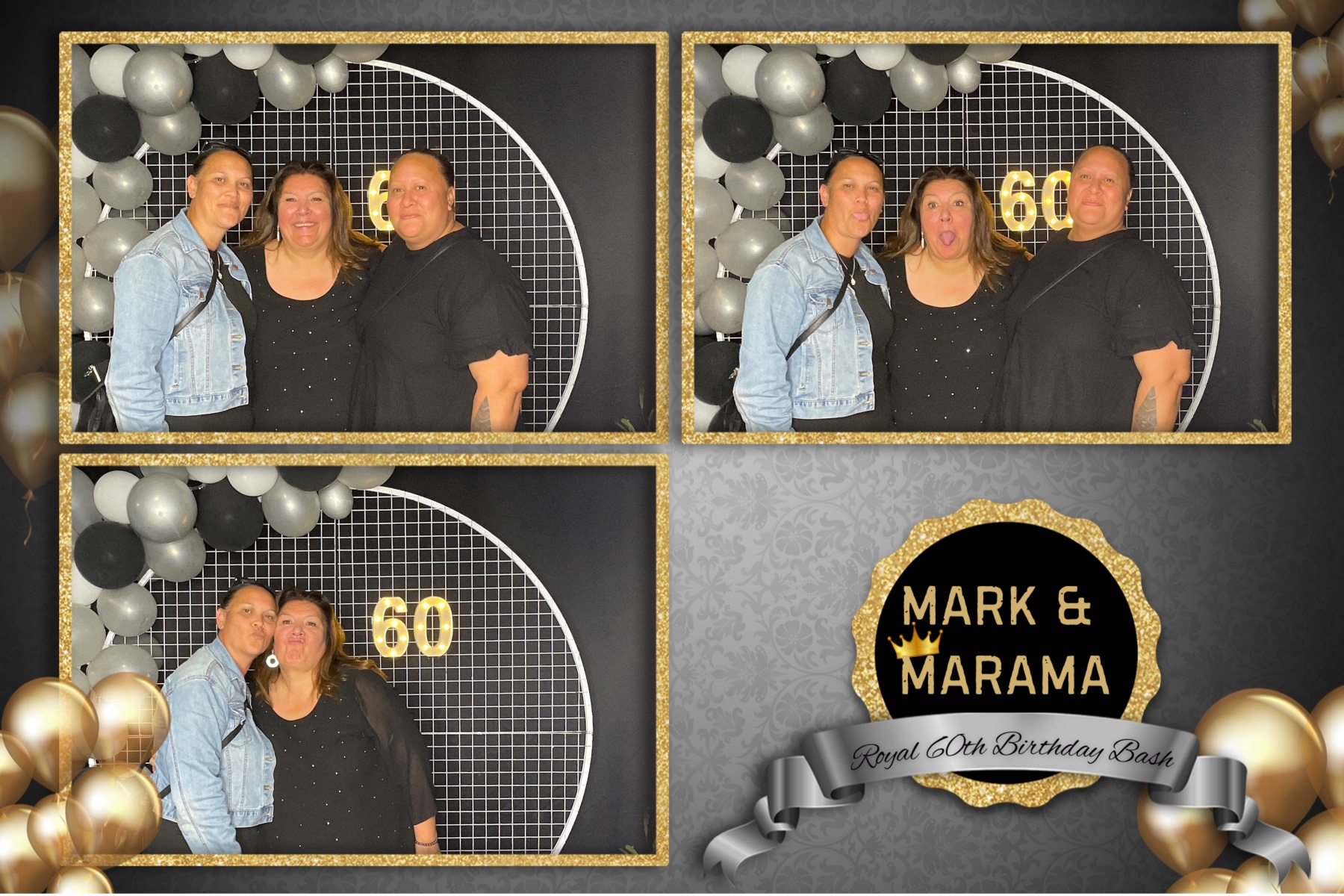 Marama & Mark's 60th | View more photos from the event at gallery.photobooth.co.nz/u/SelfieCentral/Marama-Marks-60th