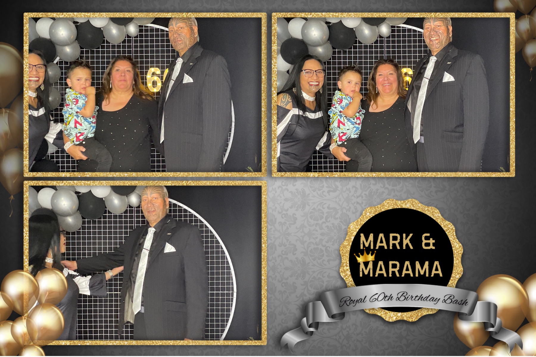 Marama & Mark's 60th | View more photos from the event at gallery.photobooth.co.nz/u/SelfieCentral/Marama-Marks-60th