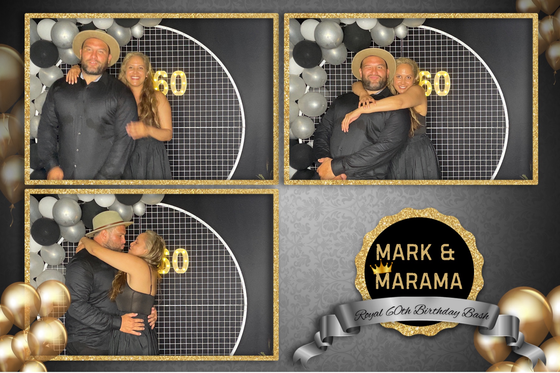 Marama & Mark's 60th | View more photos from the event at gallery.photobooth.co.nz/u/SelfieCentral/Marama-Marks-60th