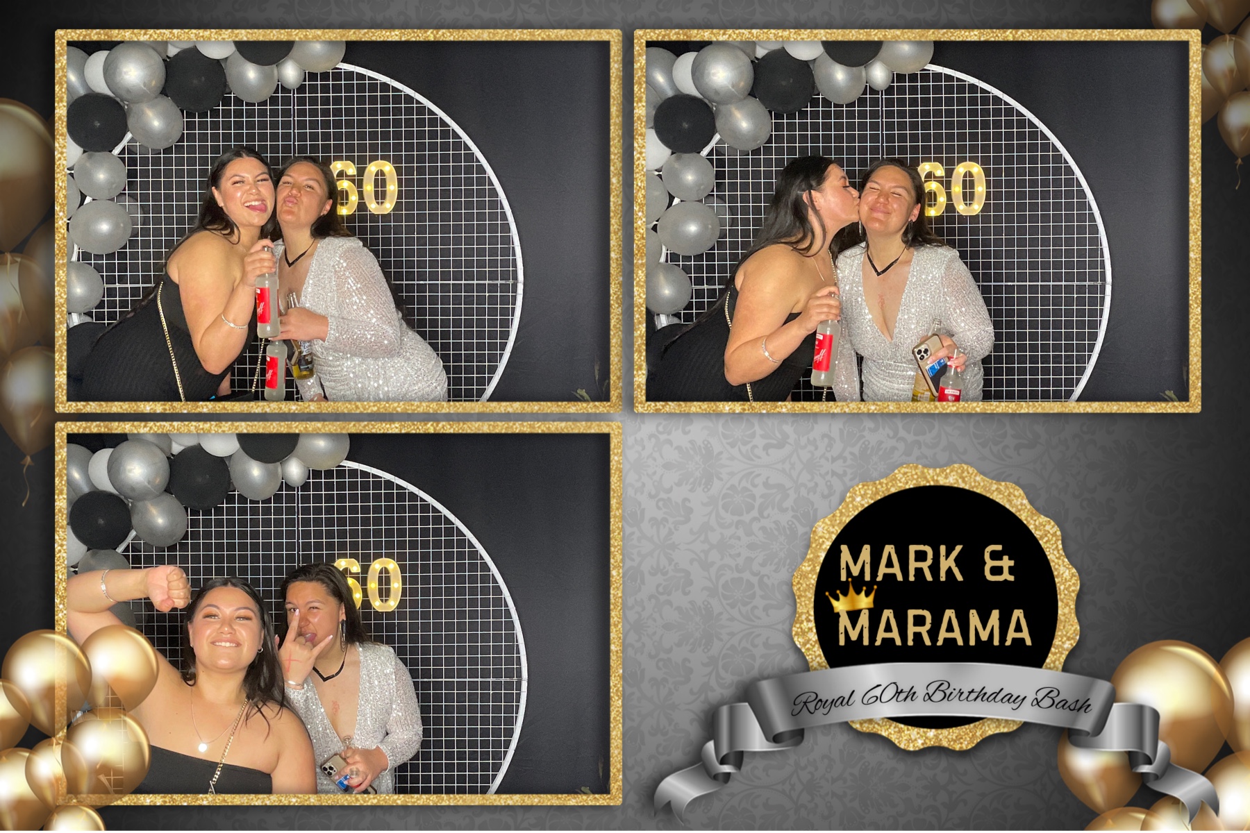Marama & Mark's 60th | View more photos from the event at gallery.photobooth.co.nz/u/SelfieCentral/Marama-Marks-60th