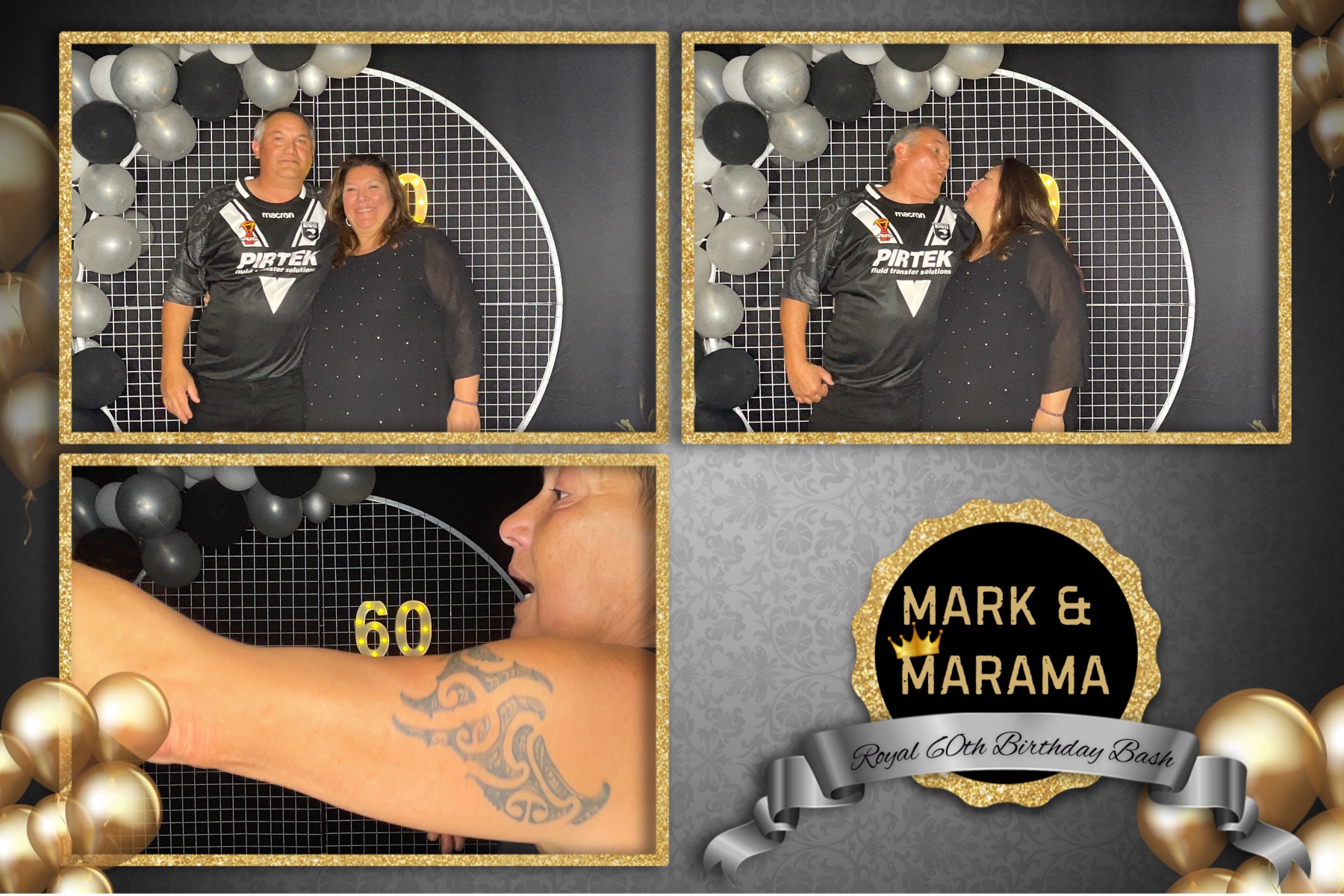 Marama & Mark's 60th | View more photos from the event at gallery.photobooth.co.nz/u/SelfieCentral/Marama-Marks-60th