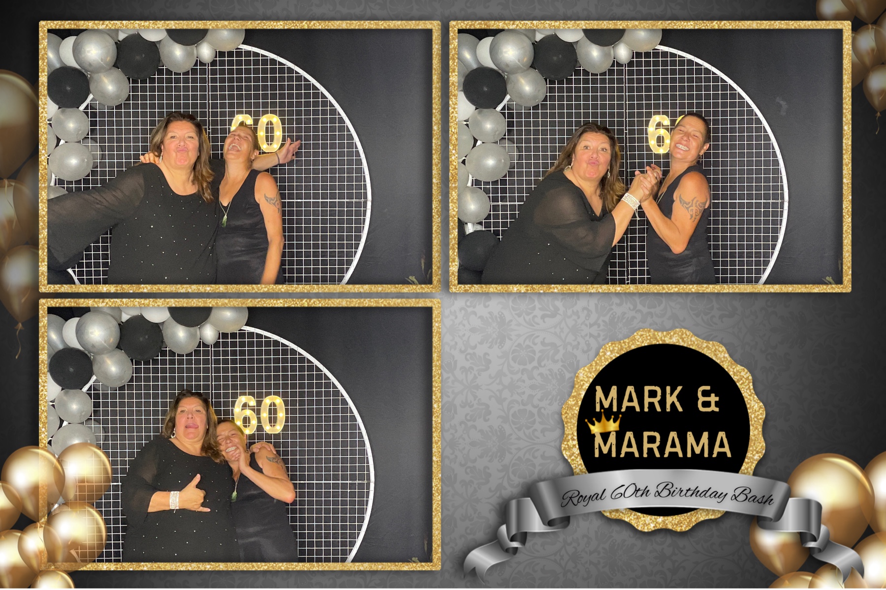 Marama & Mark's 60th | View more photos from the event at gallery.photobooth.co.nz/u/SelfieCentral/Marama-Marks-60th