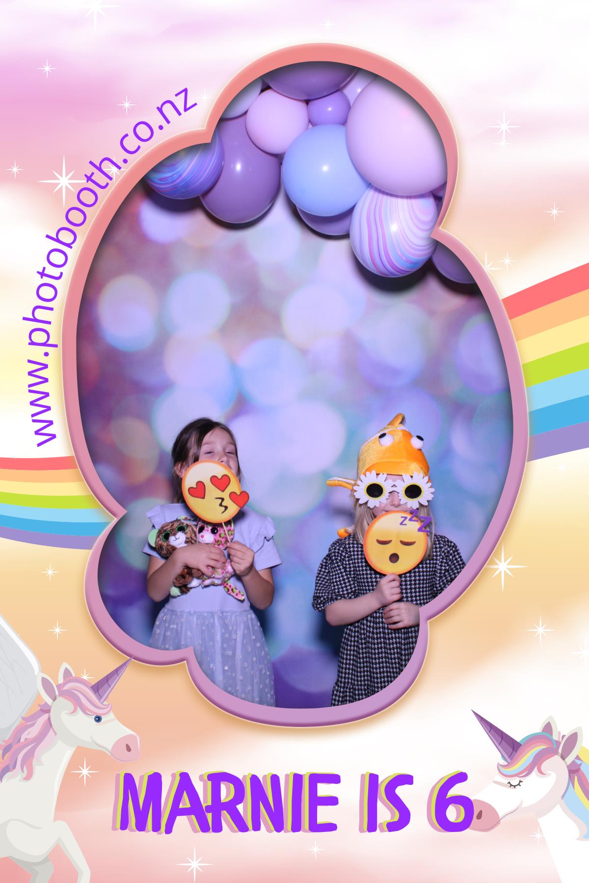 Marnie's 6th Birthday Party | View more photos from the event at gallery.photobooth.co.nz/u/SelfieCentral/Marnies-6th-Birthday-Party