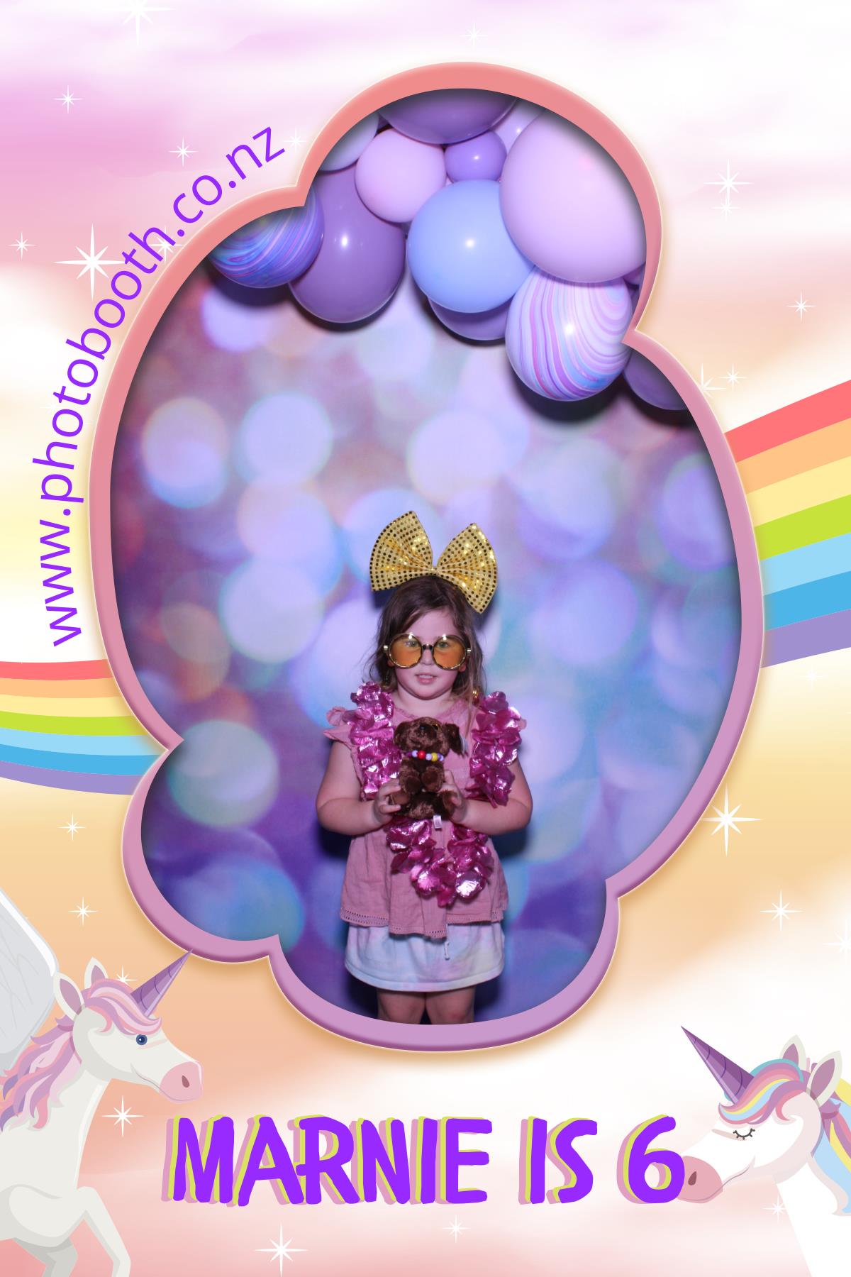 Marnie's 6th Birthday Party | View more photos from the event at gallery.photobooth.co.nz/u/SelfieCentral/Marnies-6th-Birthday-Party
