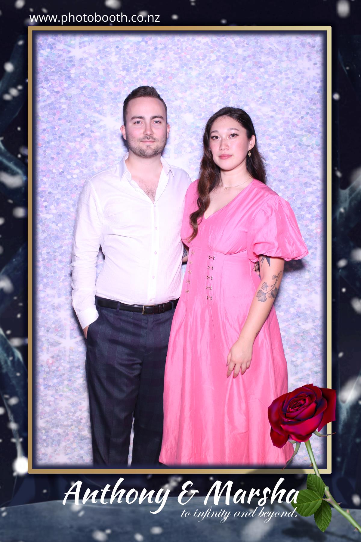 Marsha & Anthony's Wedding | View more photos from the event at gallery.photobooth.co.nz/u/SelfieCentral/Marsha-Anthonys-Wedding