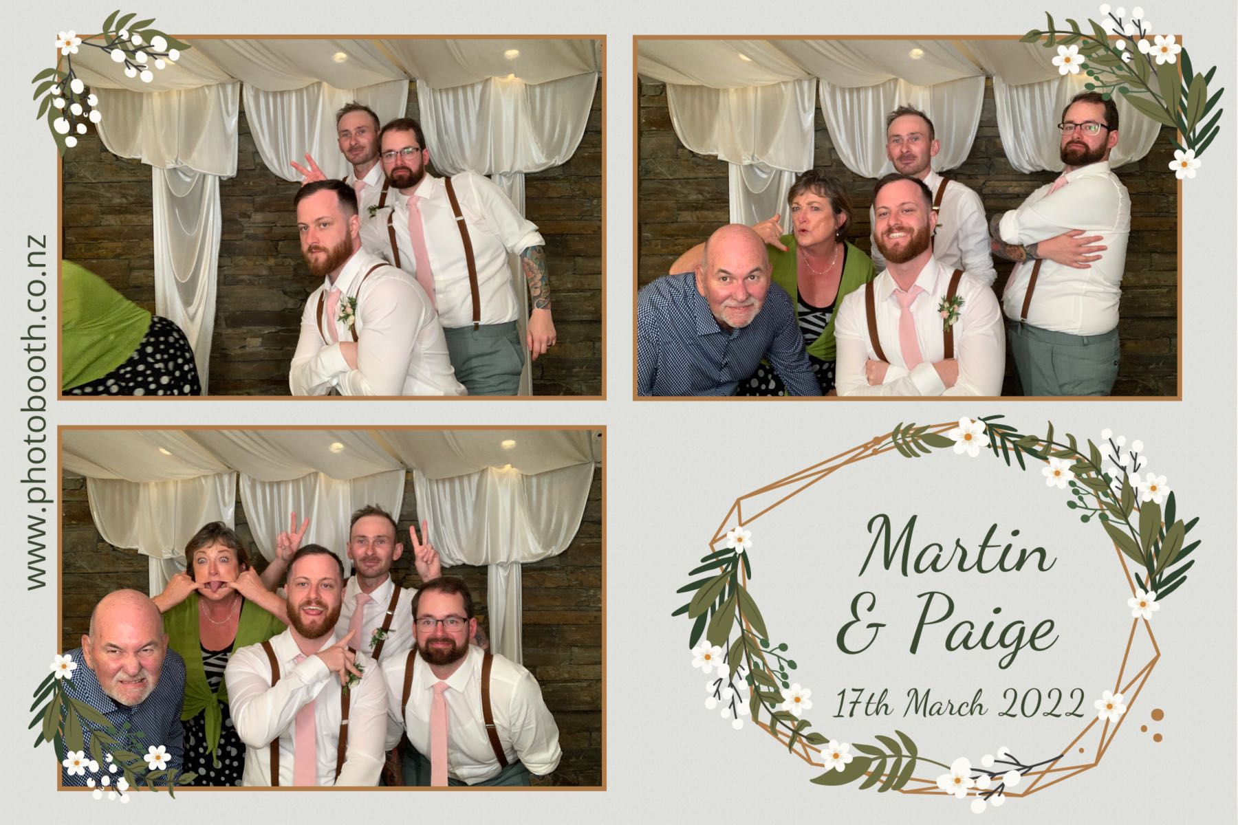 Martin & Paige's Wedding | View more photos from the event at gallery.photobooth.co.nz/u/SelfieCentral/Martin-Paiges-Wedding