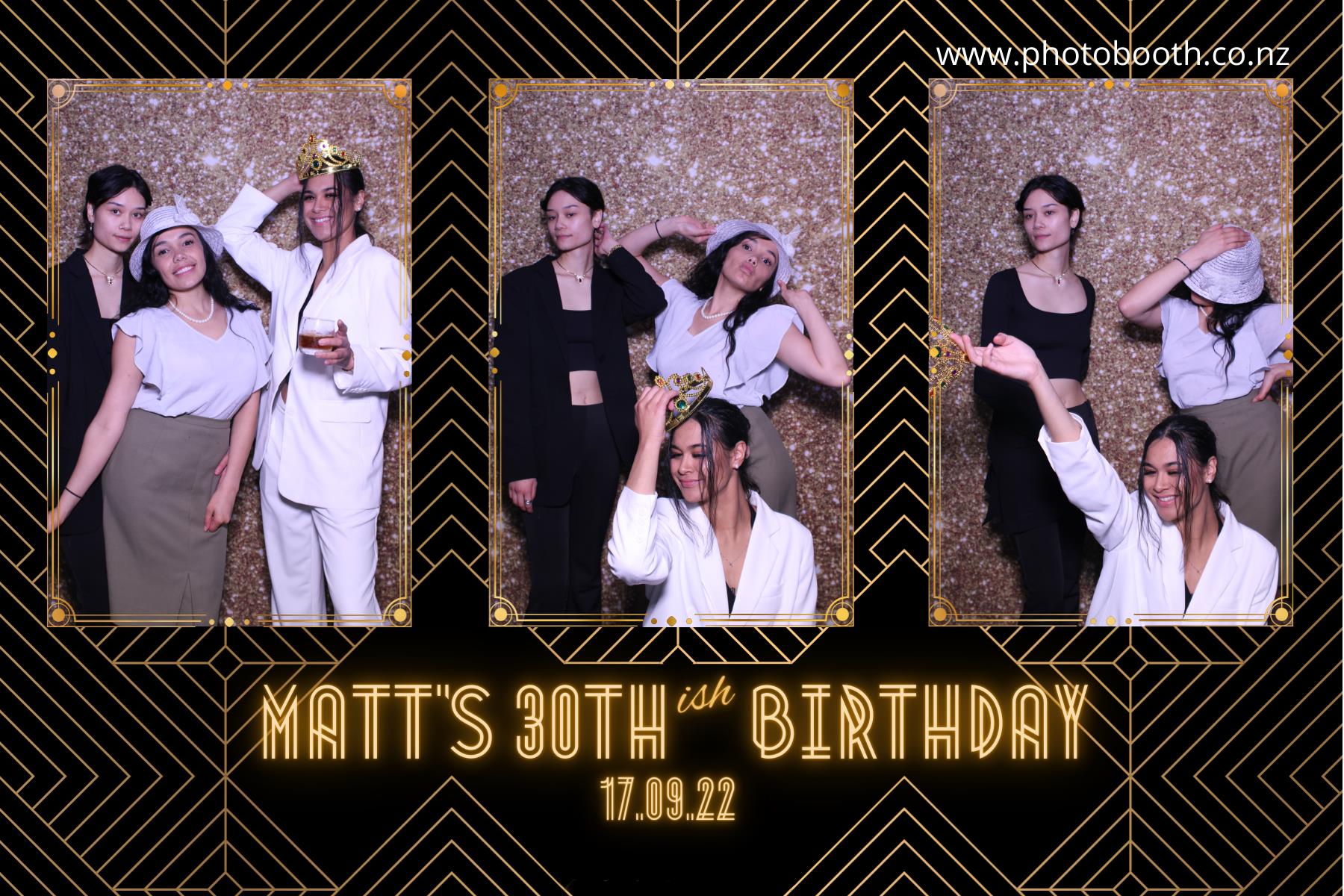 Matt's 30th (ish) Birthday | View more photos from the event at gallery.photobooth.co.nz/u/SelfieCentral/Matts-30th-ish-Birthday