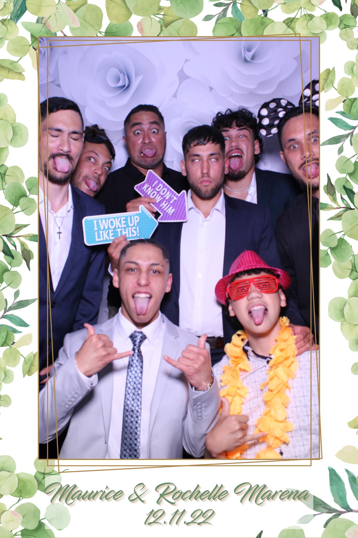 Maurice & Rochelle's Marena | View more photos from the event at gallery.photobooth.co.nz/u/SelfieCentral/Maurice-Rochelles-Marena