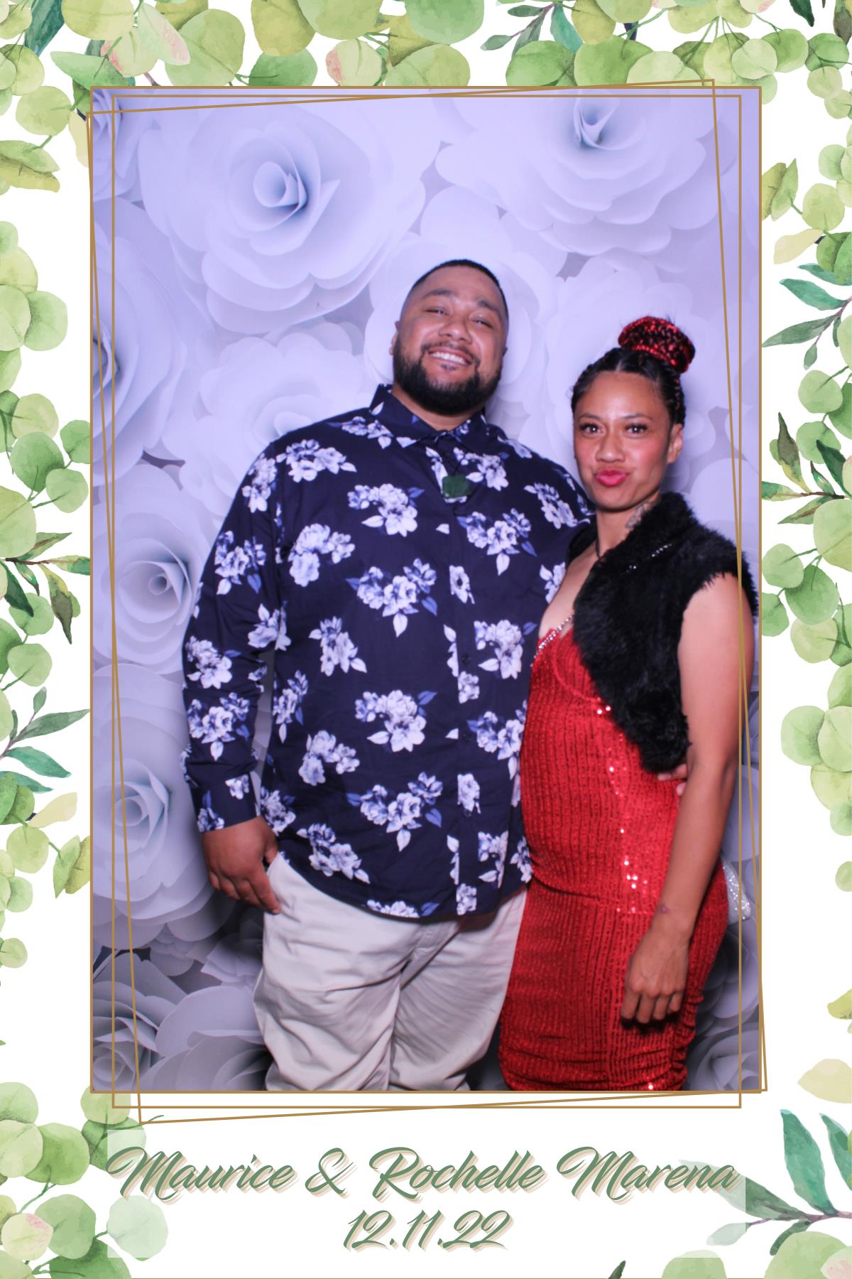 Maurice & Rochelle's Marena | View more photos from the event at gallery.photobooth.co.nz/u/SelfieCentral/Maurice-Rochelles-Marena