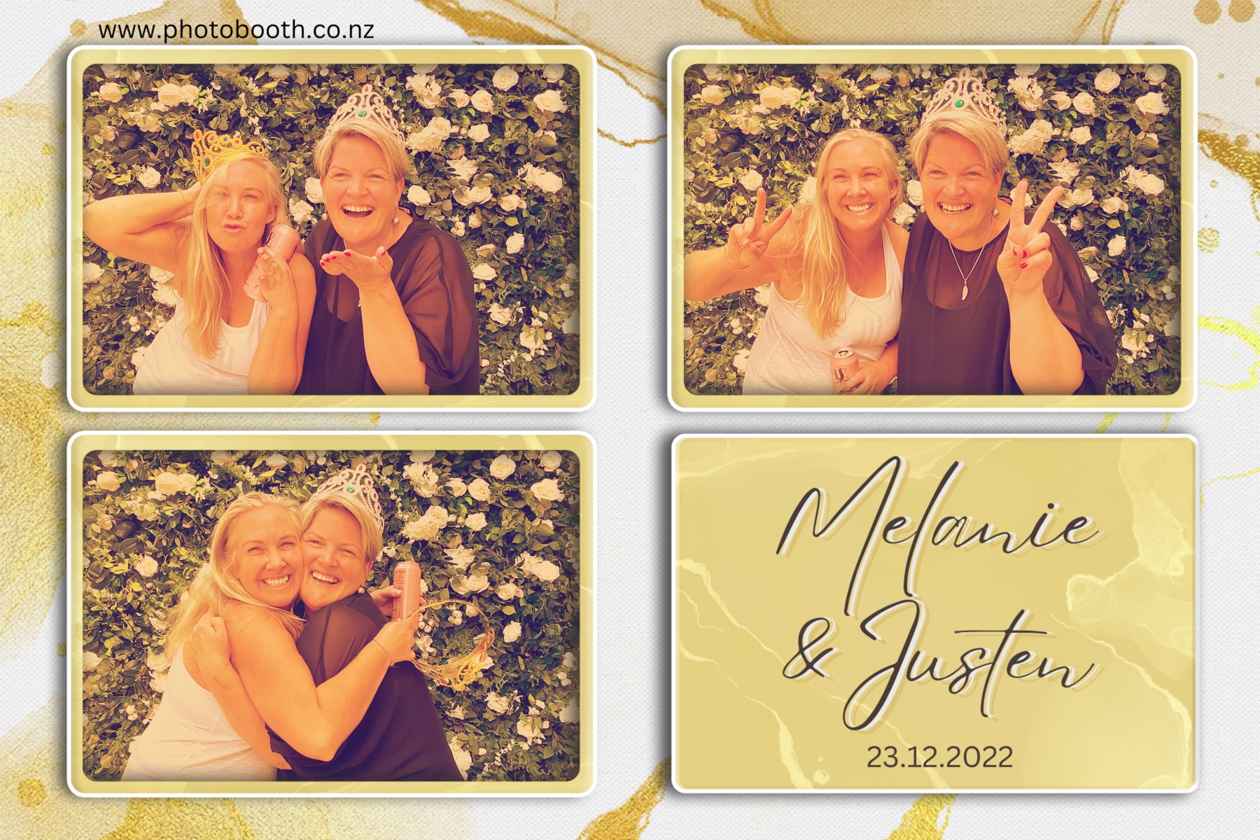 Melanie & Justen's Wedding | View more photos from the event at gallery.photobooth.co.nz/u/SelfieCentral/Melanie-Justens-Wedding