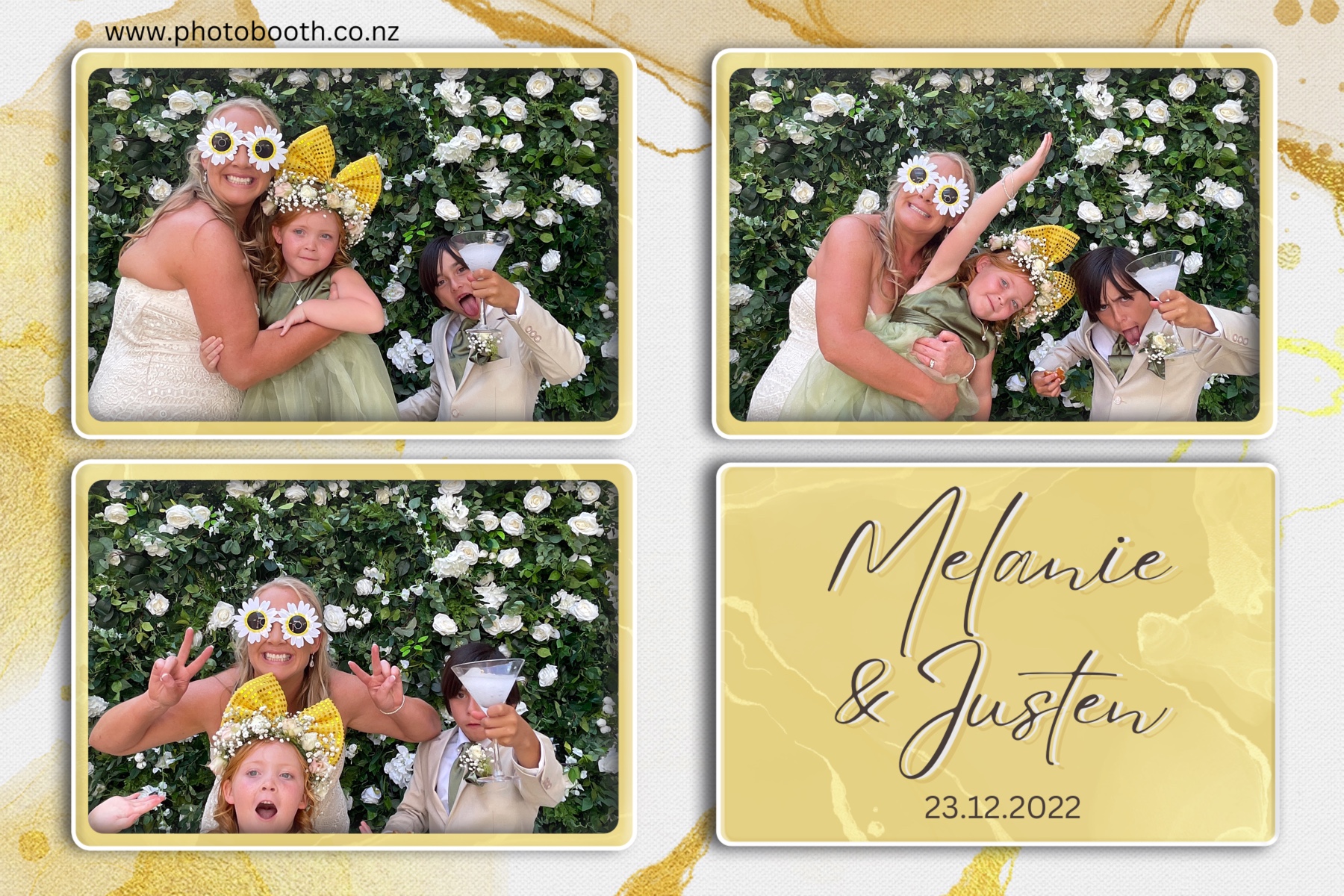 Melanie & Justen's Wedding | View more photos from the event at gallery.photobooth.co.nz/u/SelfieCentral/Melanie-Justens-Wedding