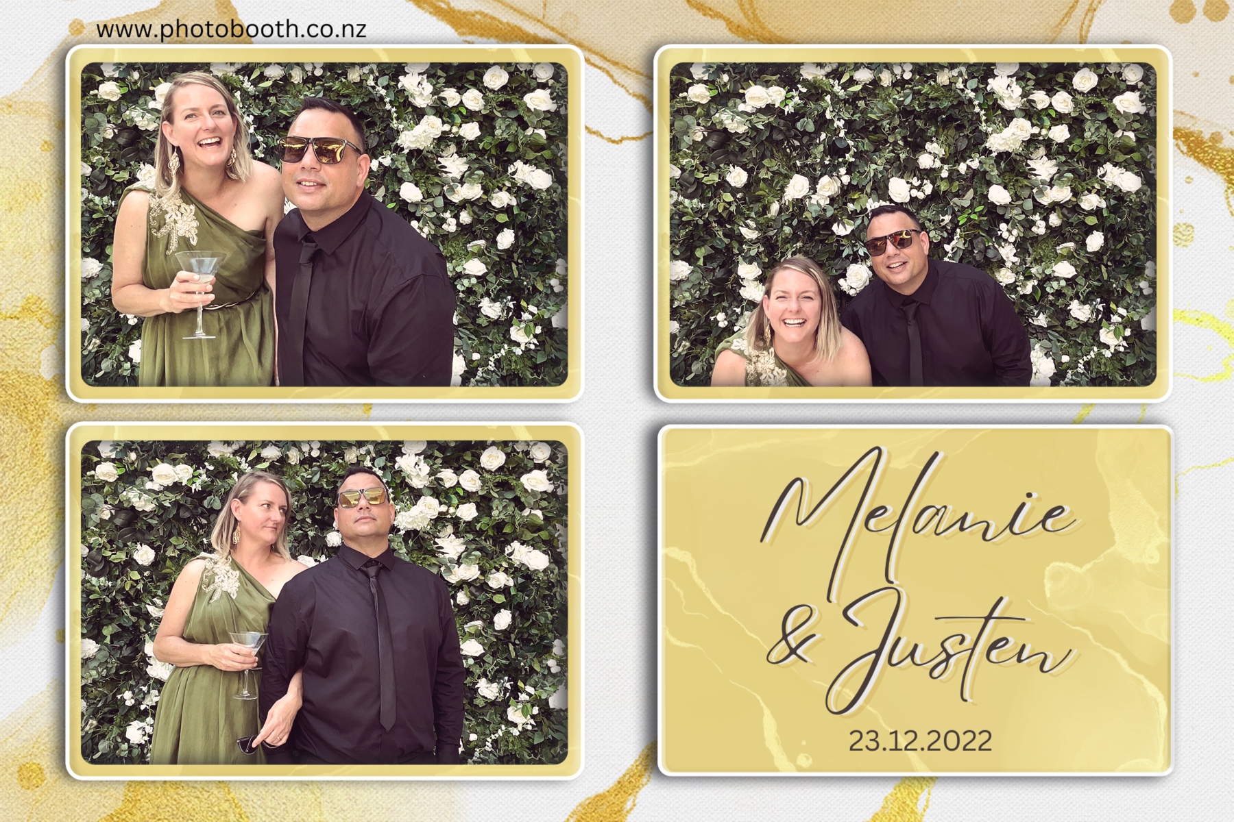 Melanie & Justen's Wedding | View more photos from the event at gallery.photobooth.co.nz/u/SelfieCentral/Melanie-Justens-Wedding