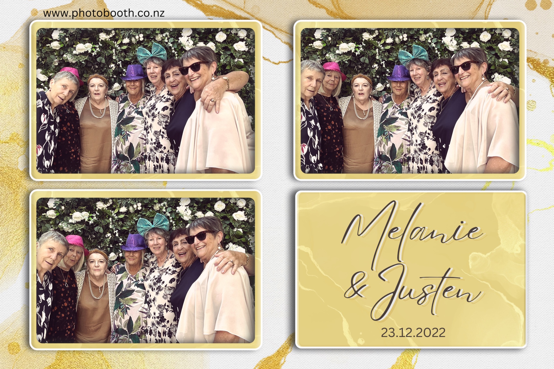 Melanie & Justen's Wedding | View more photos from the event at gallery.photobooth.co.nz/u/SelfieCentral/Melanie-Justens-Wedding