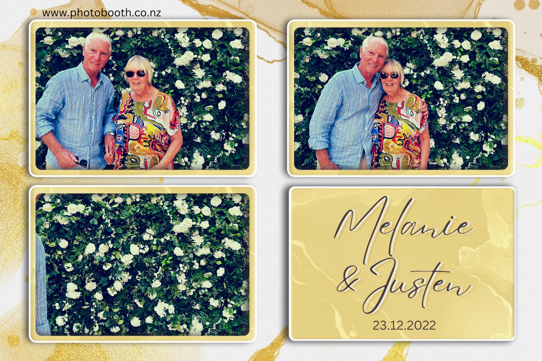 Melanie & Justen's Wedding | View more photos from the event at gallery.photobooth.co.nz/u/SelfieCentral/Melanie-Justens-Wedding