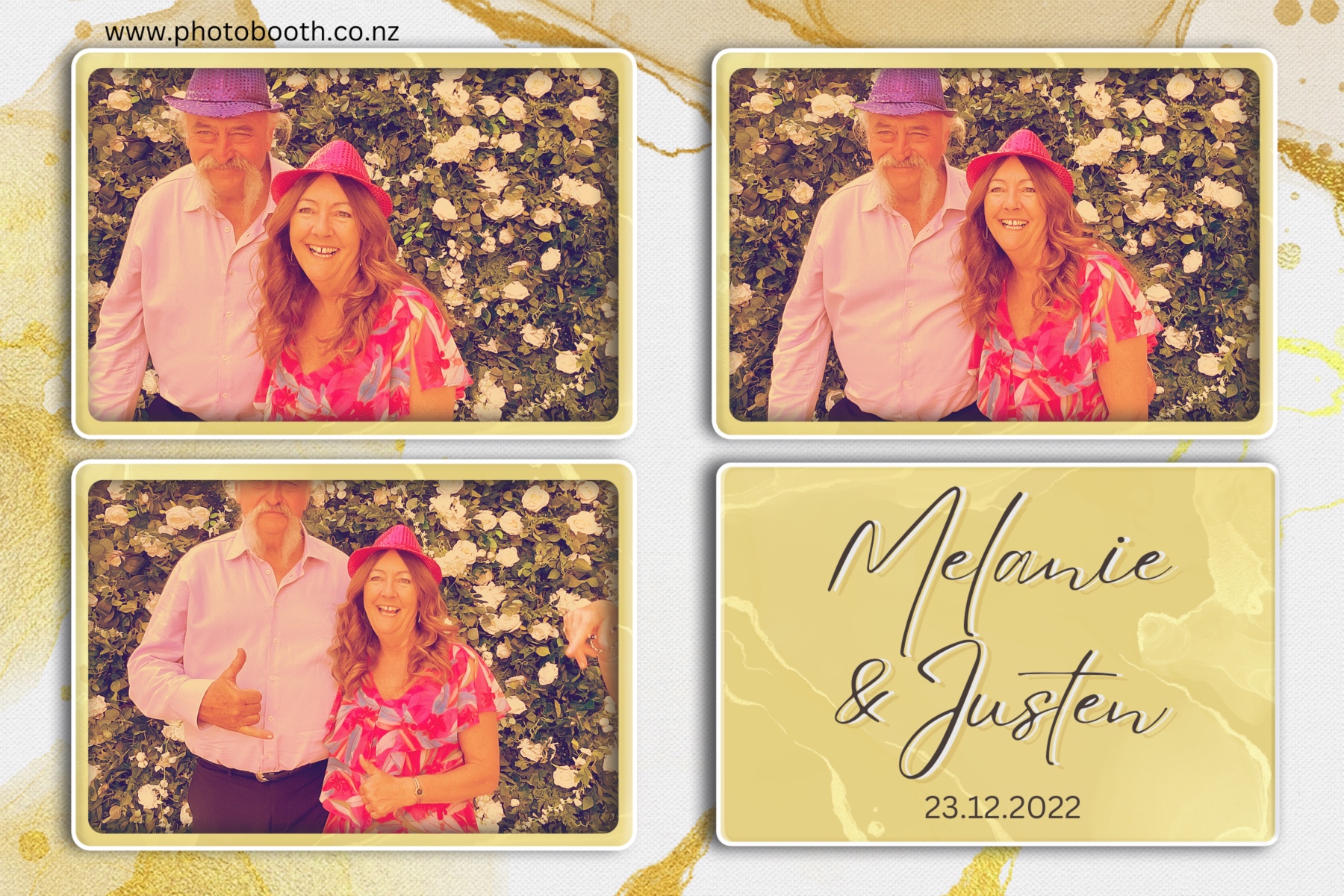 Melanie & Justen's Wedding | View more photos from the event at gallery.photobooth.co.nz/u/SelfieCentral/Melanie-Justens-Wedding