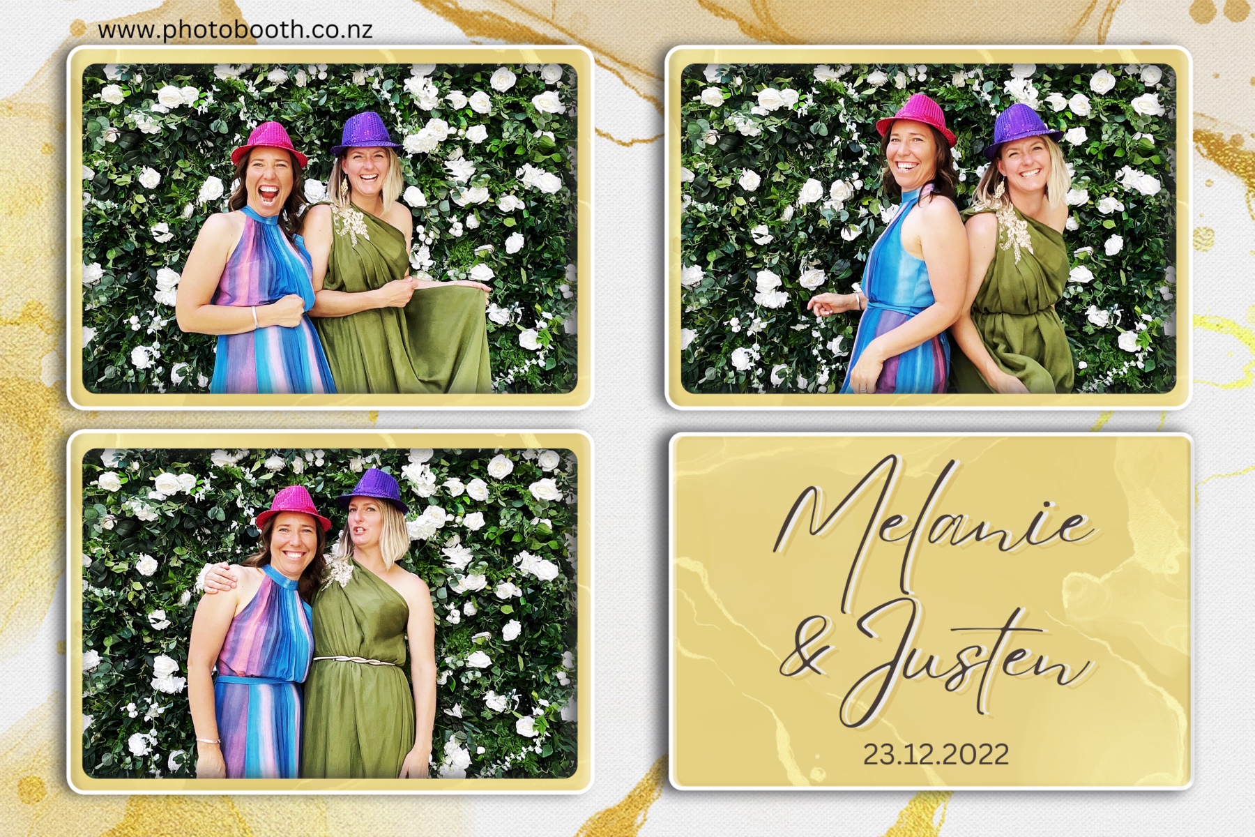 Melanie & Justen's Wedding | View more photos from the event at gallery.photobooth.co.nz/u/SelfieCentral/Melanie-Justens-Wedding