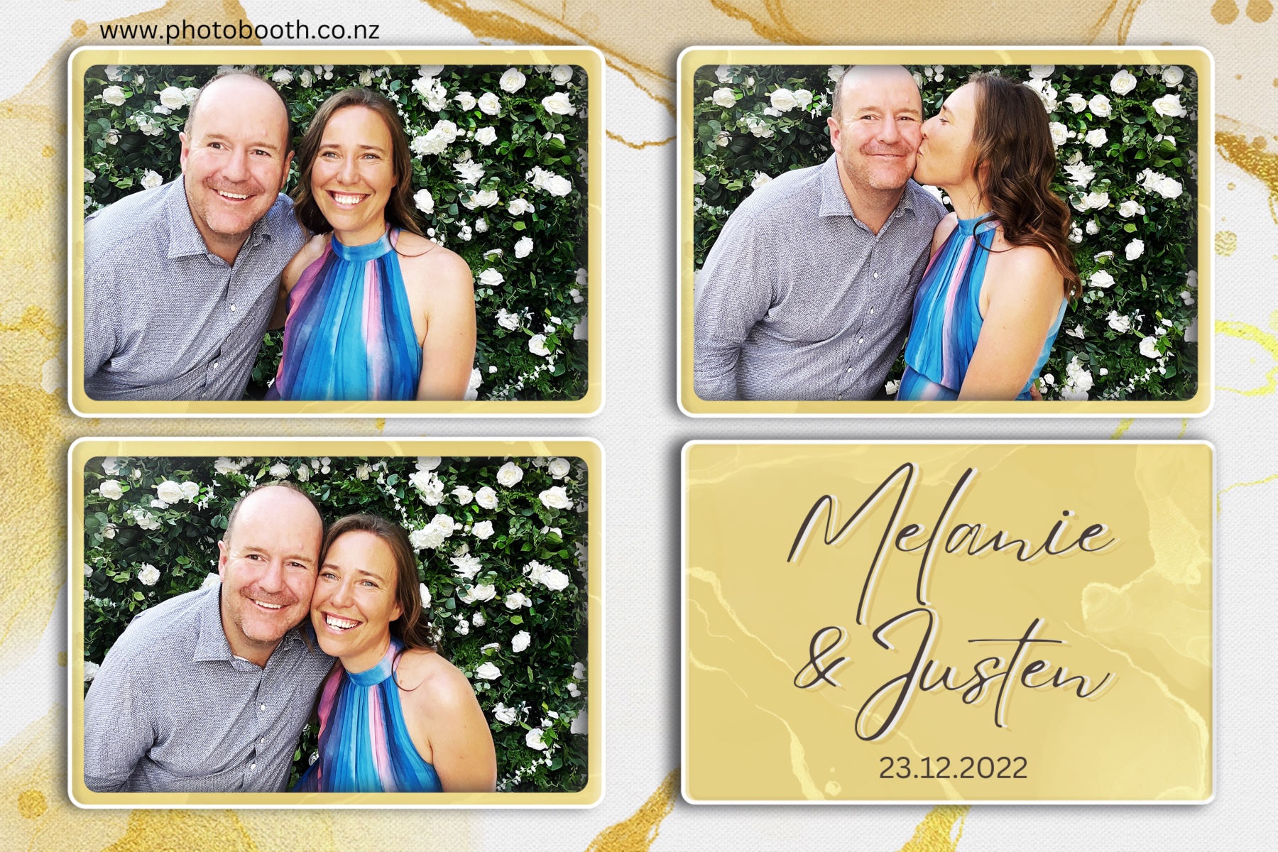 Melanie & Justen's Wedding | View more photos from the event at gallery.photobooth.co.nz/u/SelfieCentral/Melanie-Justens-Wedding