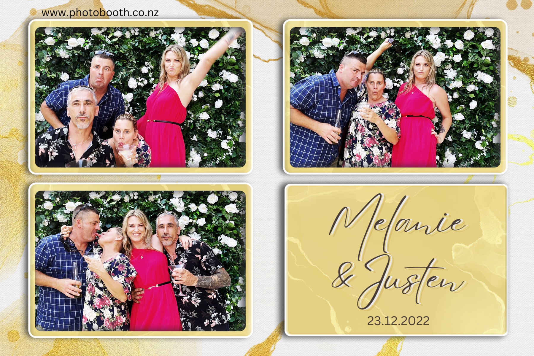 Melanie & Justen's Wedding | View more photos from the event at gallery.photobooth.co.nz/u/SelfieCentral/Melanie-Justens-Wedding