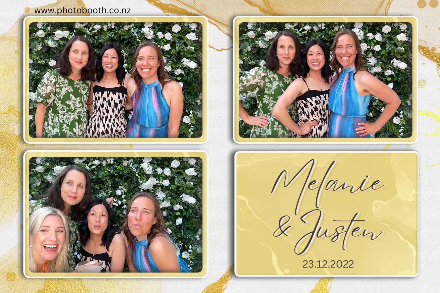 Melanie & Justen's Wedding | View more photos from the event at gallery.photobooth.co.nz/u/SelfieCentral/Melanie-Justens-Wedding