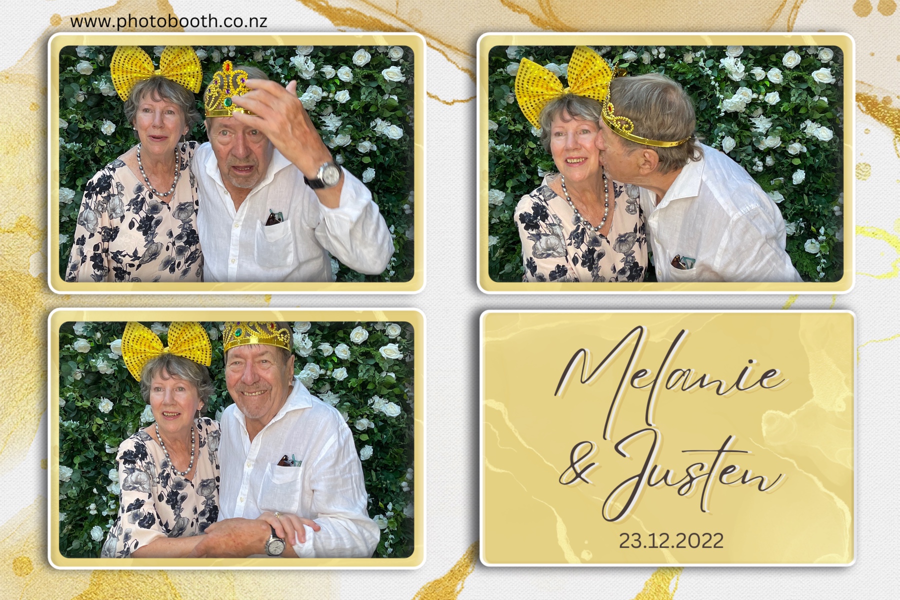 Melanie & Justen's Wedding | View more photos from the event at gallery.photobooth.co.nz/u/SelfieCentral/Melanie-Justens-Wedding