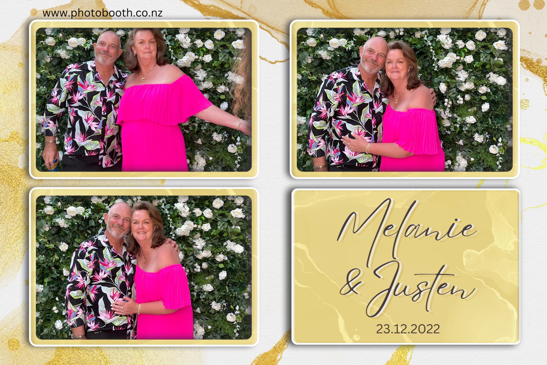 Melanie & Justen's Wedding | View more photos from the event at gallery.photobooth.co.nz/u/SelfieCentral/Melanie-Justens-Wedding