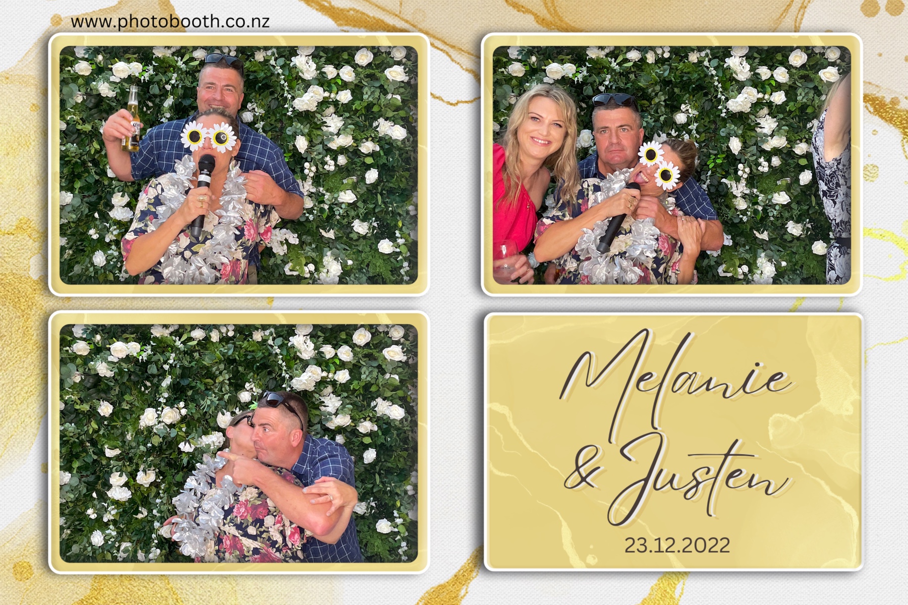 Melanie & Justen's Wedding | View more photos from the event at gallery.photobooth.co.nz/u/SelfieCentral/Melanie-Justens-Wedding