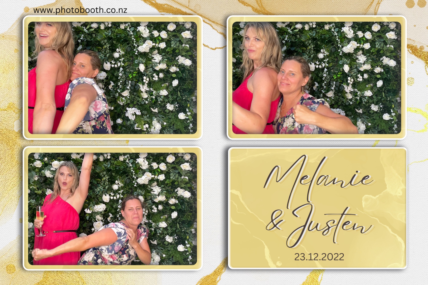 Melanie & Justen's Wedding | View more photos from the event at gallery.photobooth.co.nz/u/SelfieCentral/Melanie-Justens-Wedding