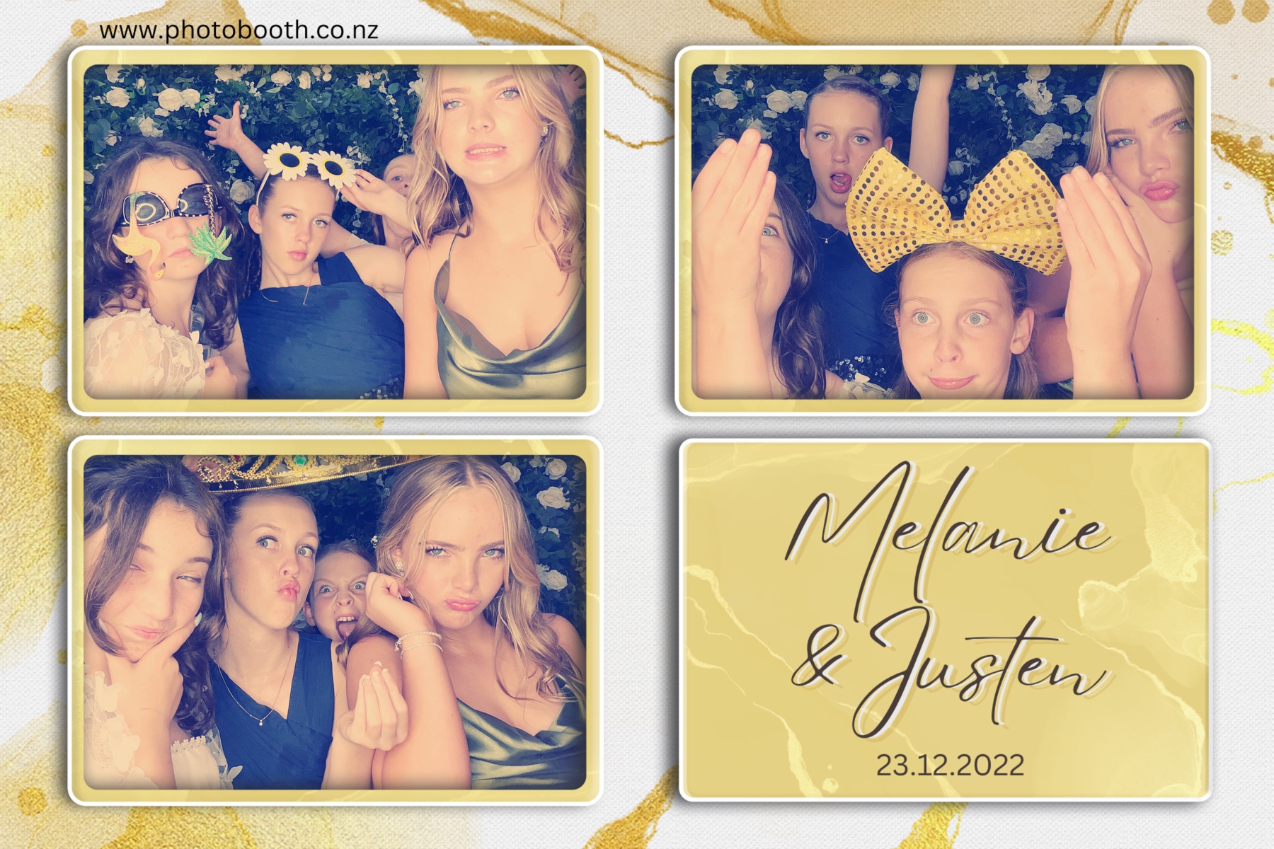 Melanie & Justen's Wedding | View more photos from the event at gallery.photobooth.co.nz/u/SelfieCentral/Melanie-Justens-Wedding