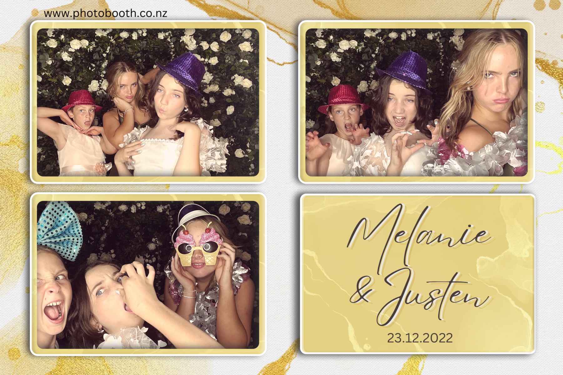 Melanie & Justen's Wedding | View more photos from the event at gallery.photobooth.co.nz/u/SelfieCentral/Melanie-Justens-Wedding