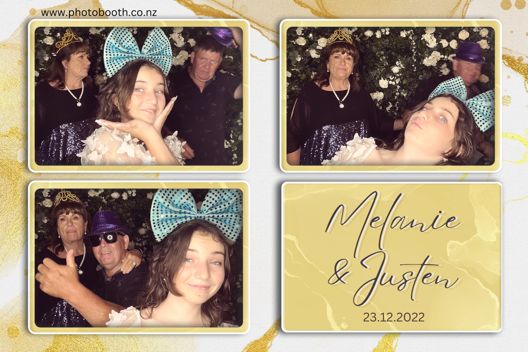 Melanie & Justen's Wedding | View more photos from the event at gallery.photobooth.co.nz/u/SelfieCentral/Melanie-Justens-Wedding