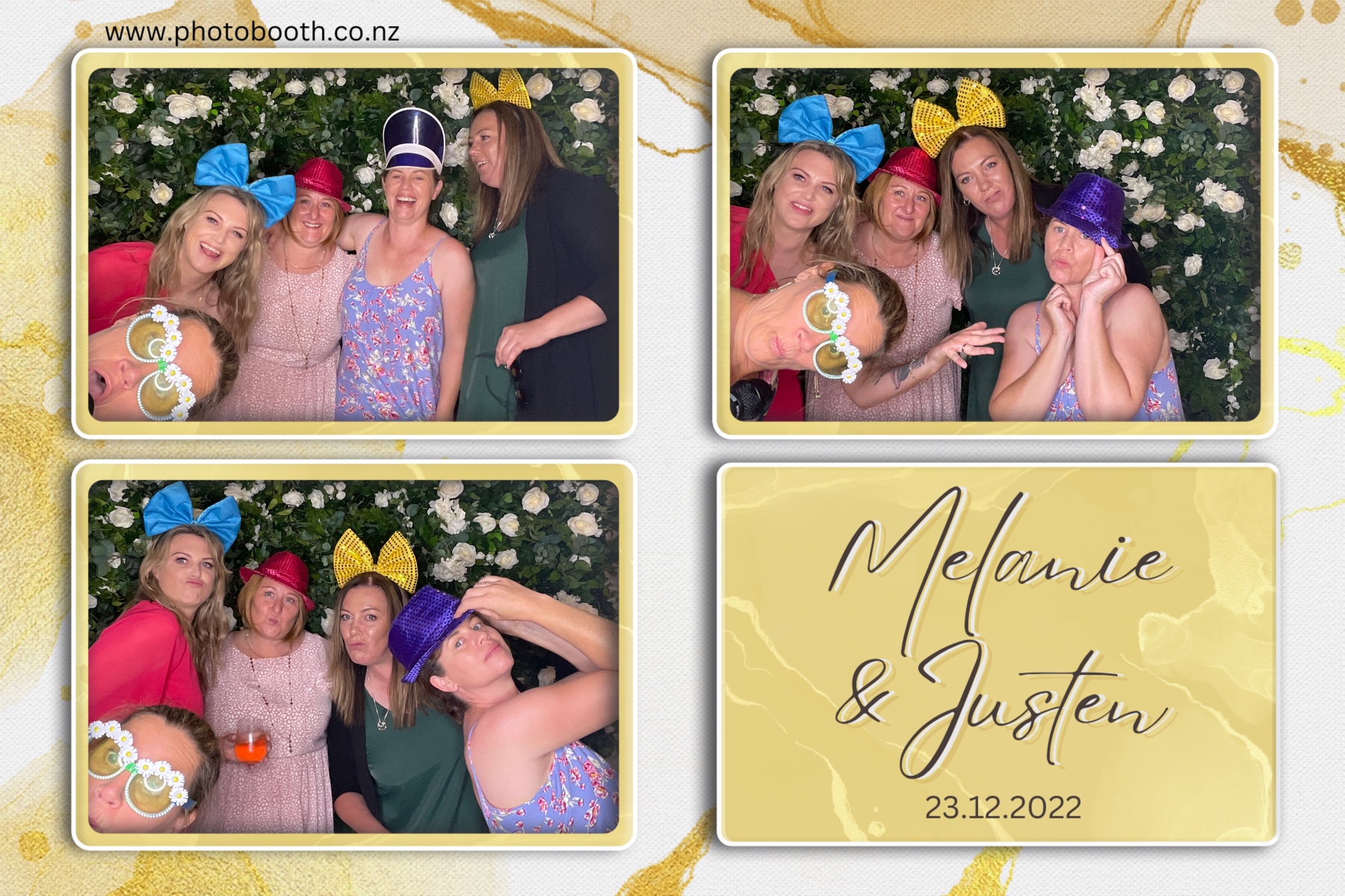 Melanie & Justen's Wedding | View more photos from the event at gallery.photobooth.co.nz/u/SelfieCentral/Melanie-Justens-Wedding