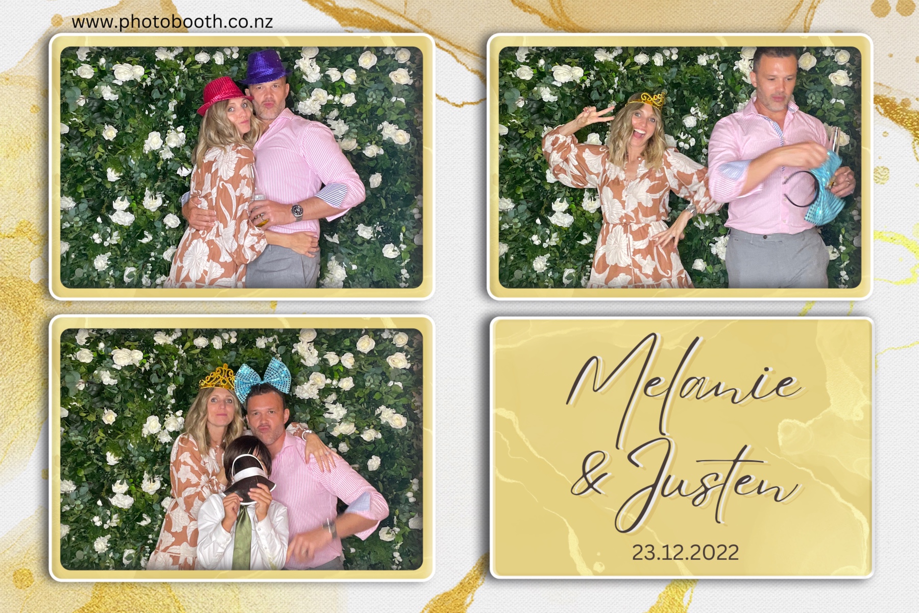 Melanie & Justen's Wedding | View more photos from the event at gallery.photobooth.co.nz/u/SelfieCentral/Melanie-Justens-Wedding