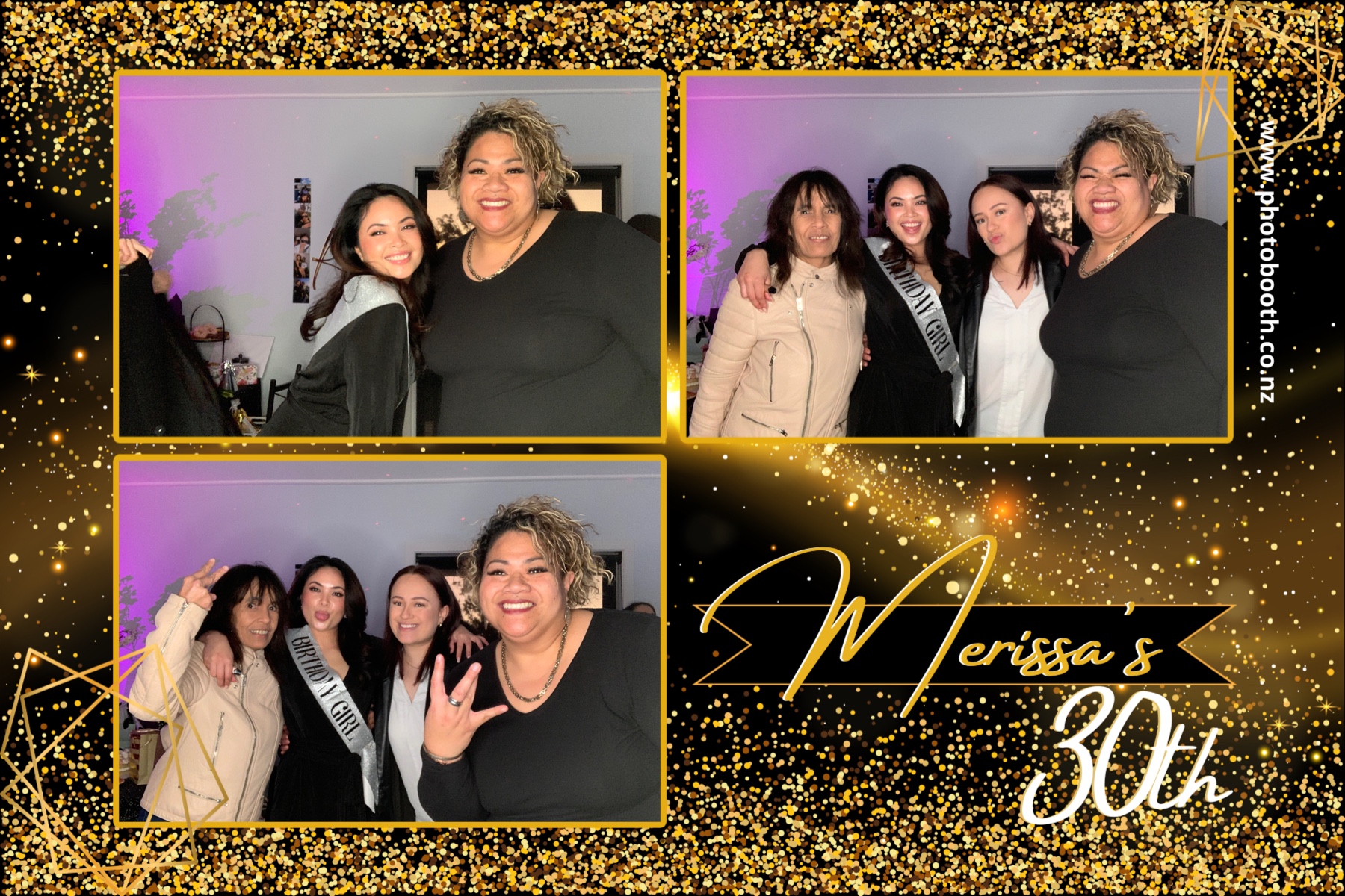Merissa's 30th | View more photos from the event at gallery.photobooth.co.nz/u/SelfieCentral/Merissas-30th