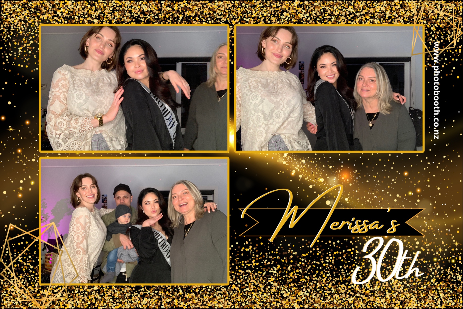Merissa's 30th | View more photos from the event at gallery.photobooth.co.nz/u/SelfieCentral/Merissas-30th