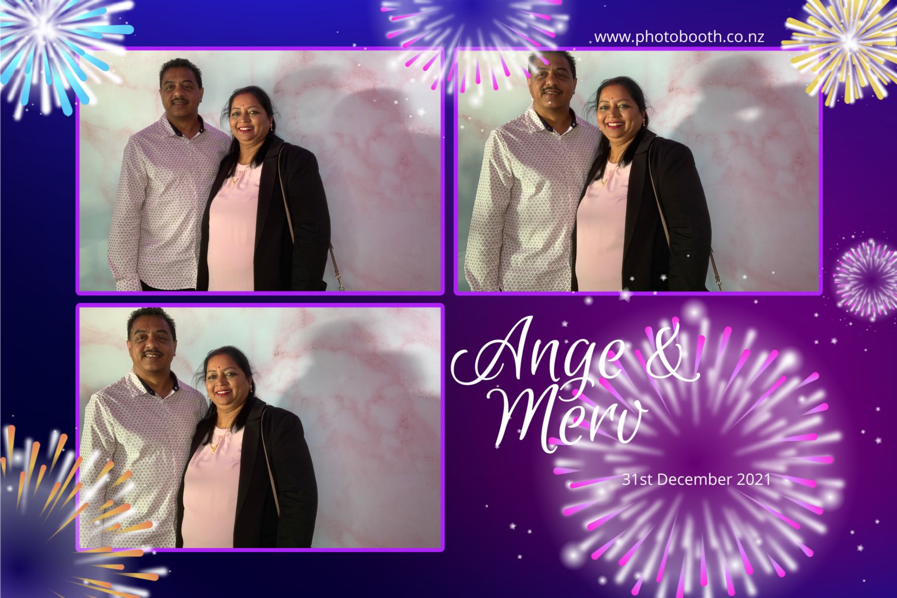 Merv & Angela's Wedding | View more photos from the event at gallery.photobooth.co.nz/u/SelfieCentral/Merv-Angelas-Wedding