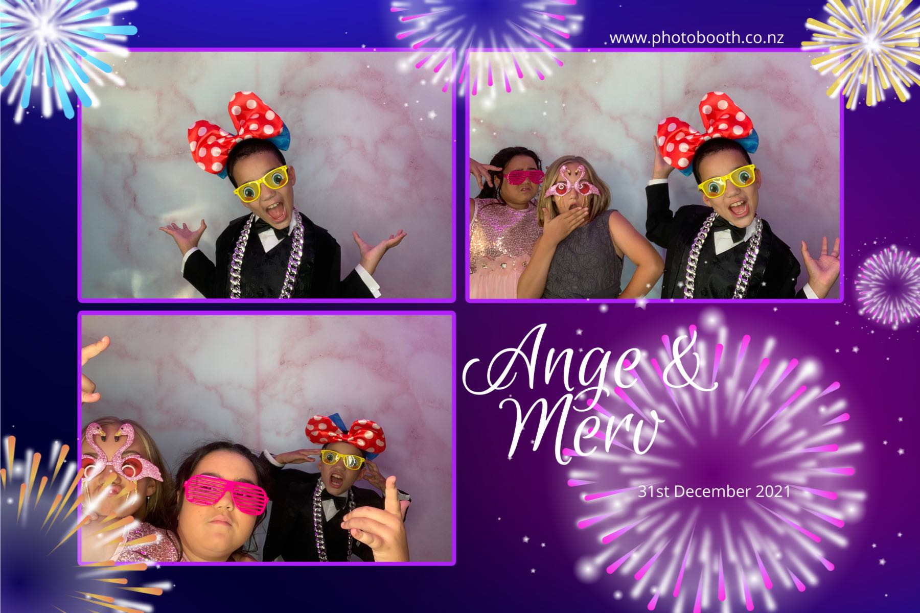 Merv & Angela's Wedding | View more photos from the event at gallery.photobooth.co.nz/u/SelfieCentral/Merv-Angelas-Wedding
